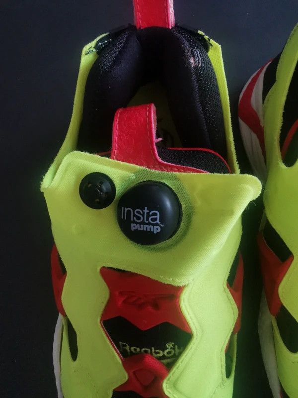 Reebok Reebok Instapump Fury OG Citron UK 7 US 8 - Black Red Yellow Size US 8 / EU 41 - 4 Thumbnail