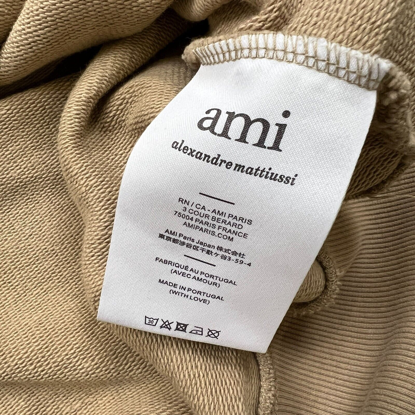 AMI Ami Paris Hoodie Large Alexandre Mattiussi Ami De Coeur Size US L / EU 52-54 / 3 - 6 Thumbnail