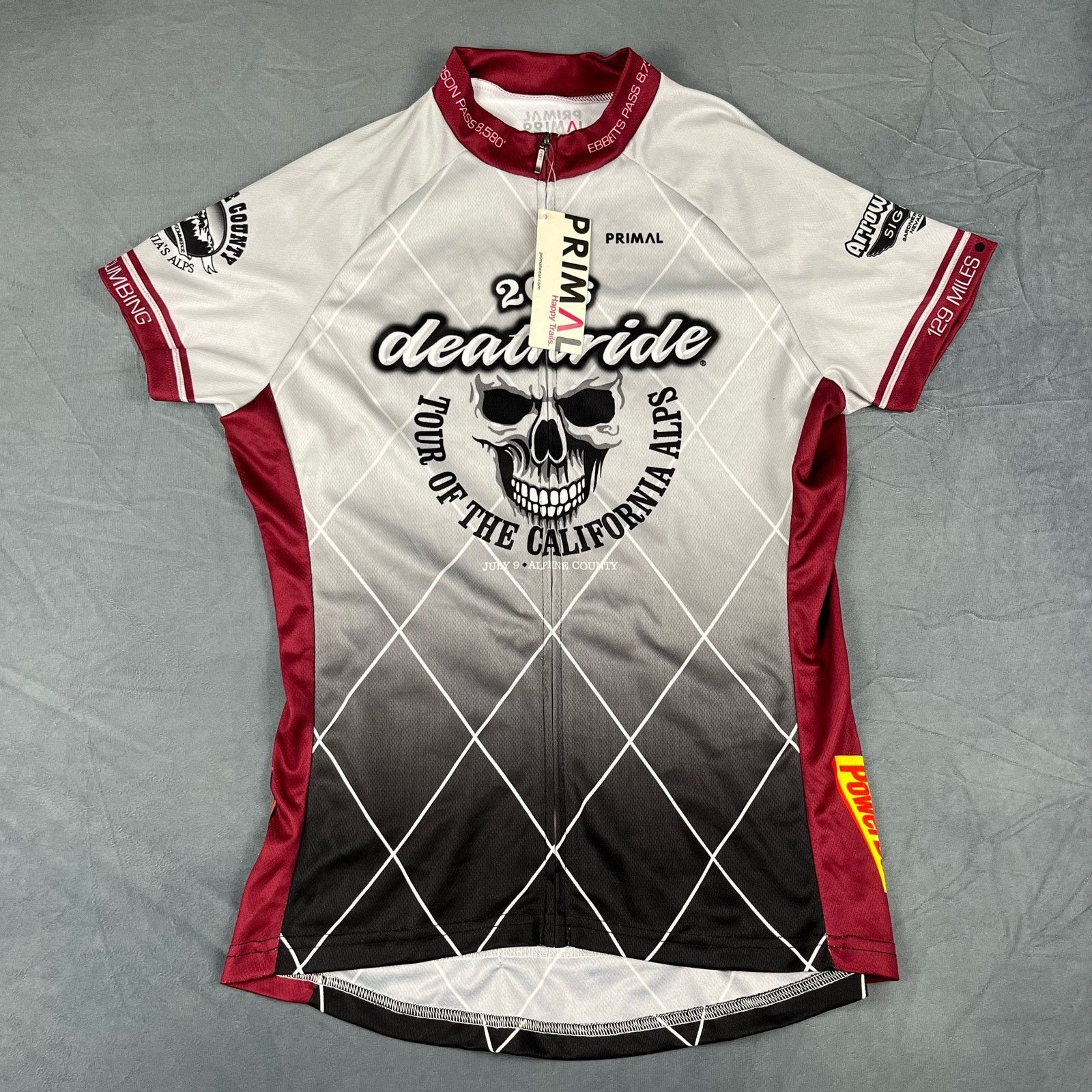 Other NWT! Primal 2016 Deathride Tour Cycling Jersey X-08 Size M / US 6-8 / IT 42-44 - 2 Thumbnail