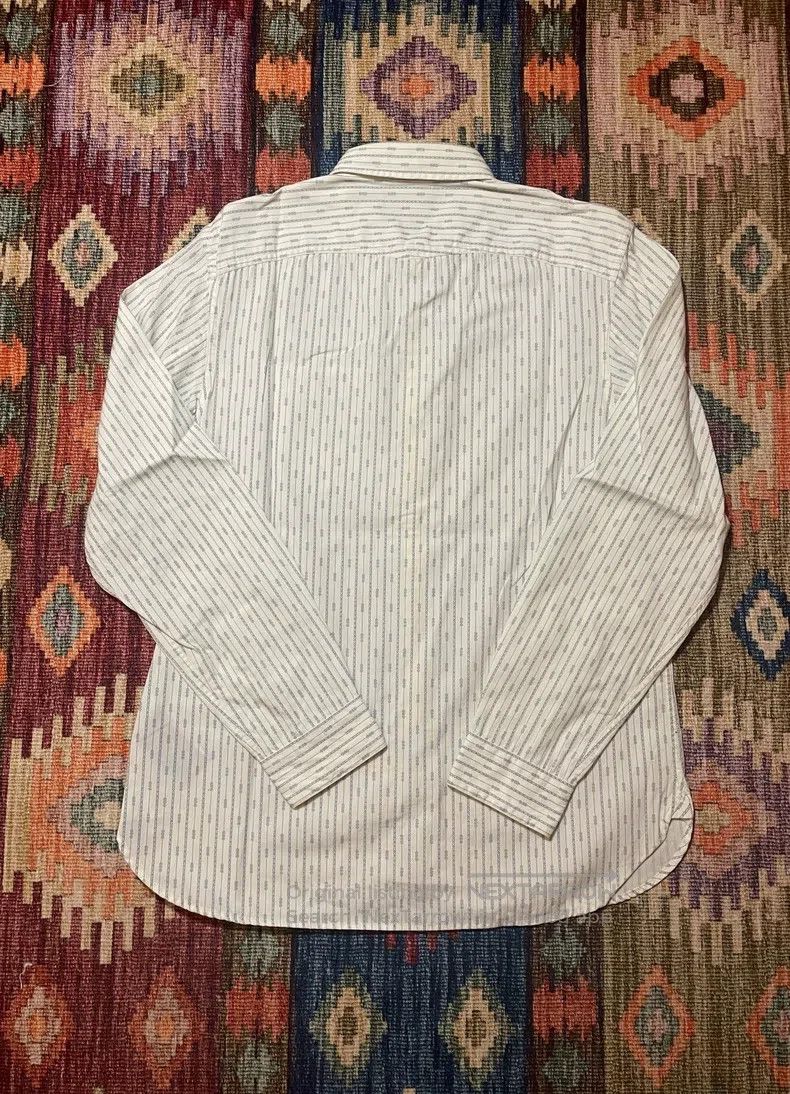 RRL Ralph Lauren RRL Ralph Lauren Rare vintage beige striped shirt Size US M / EU 48-50 / 2 - 2 Thumbnail