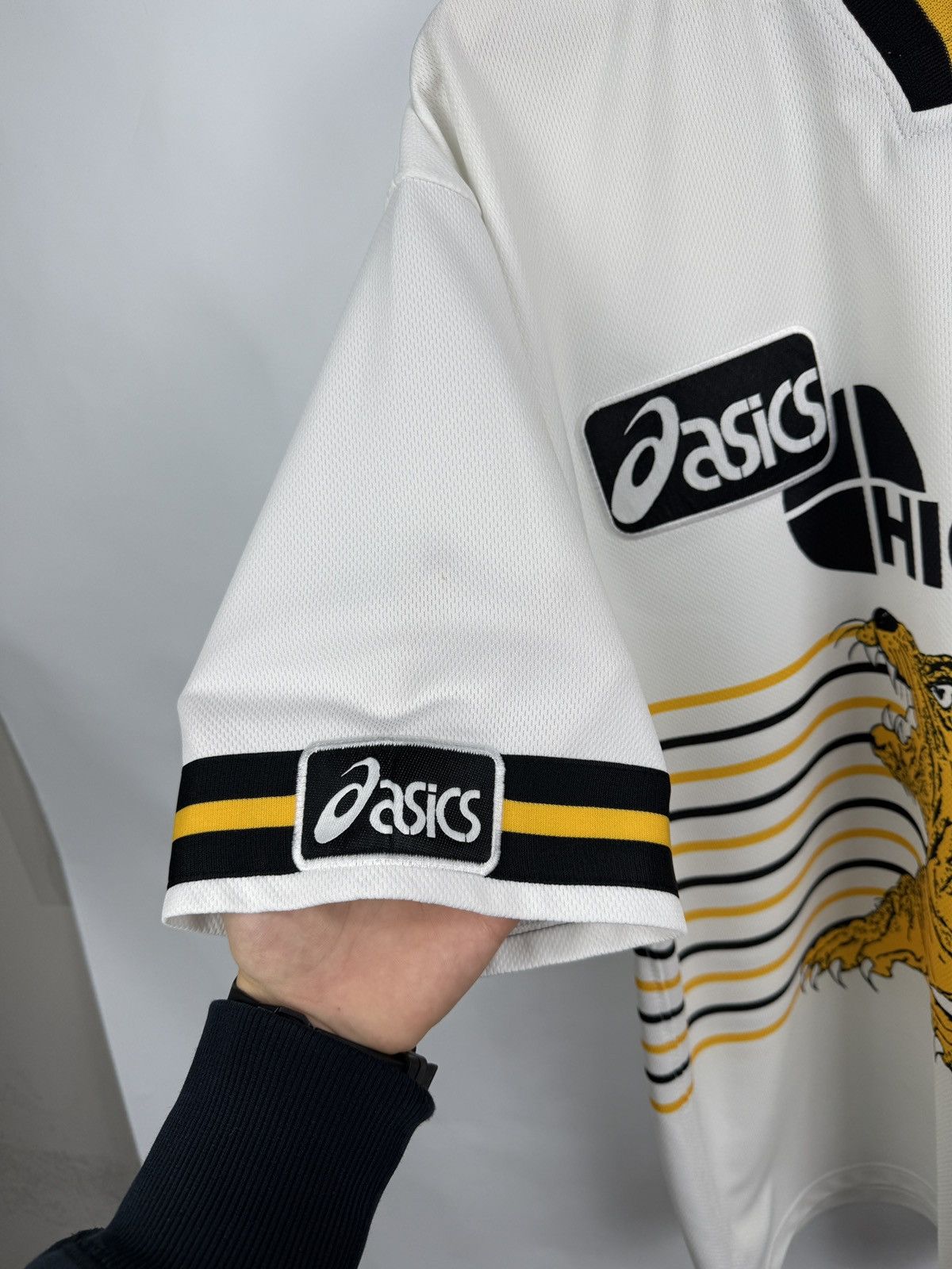 Asics 🏴󠁧󠁢󠁥󠁮󠁧󠁿 Vintage 1997 Asics Castleford Tigers RLFC Rugby Jersey Size US XL / EU 56 / 4 - 5 Thumbnail