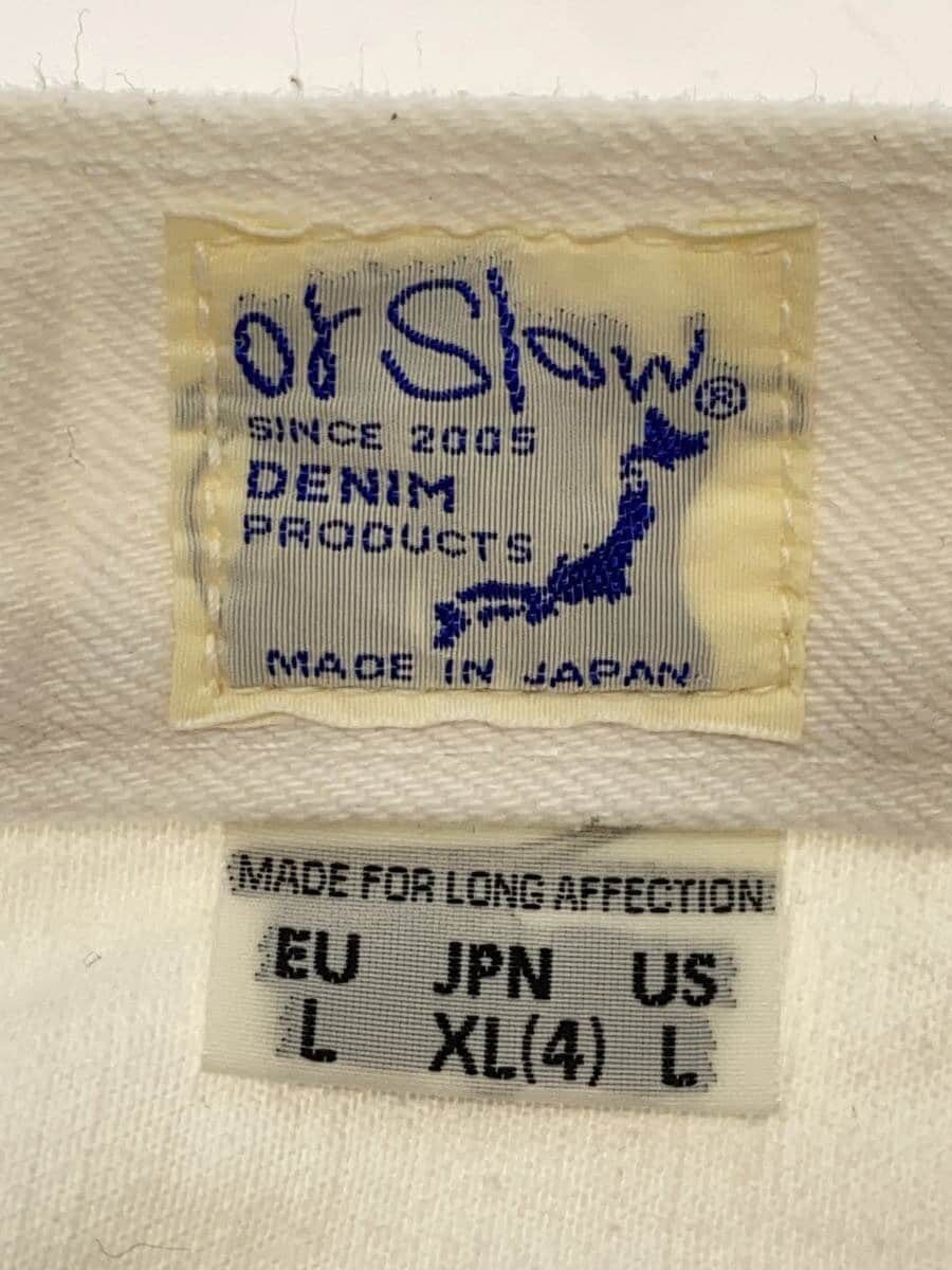 Orslow orslow japan white cotton trousers pants Size US 34 / EU 50 - 4 Thumbnail