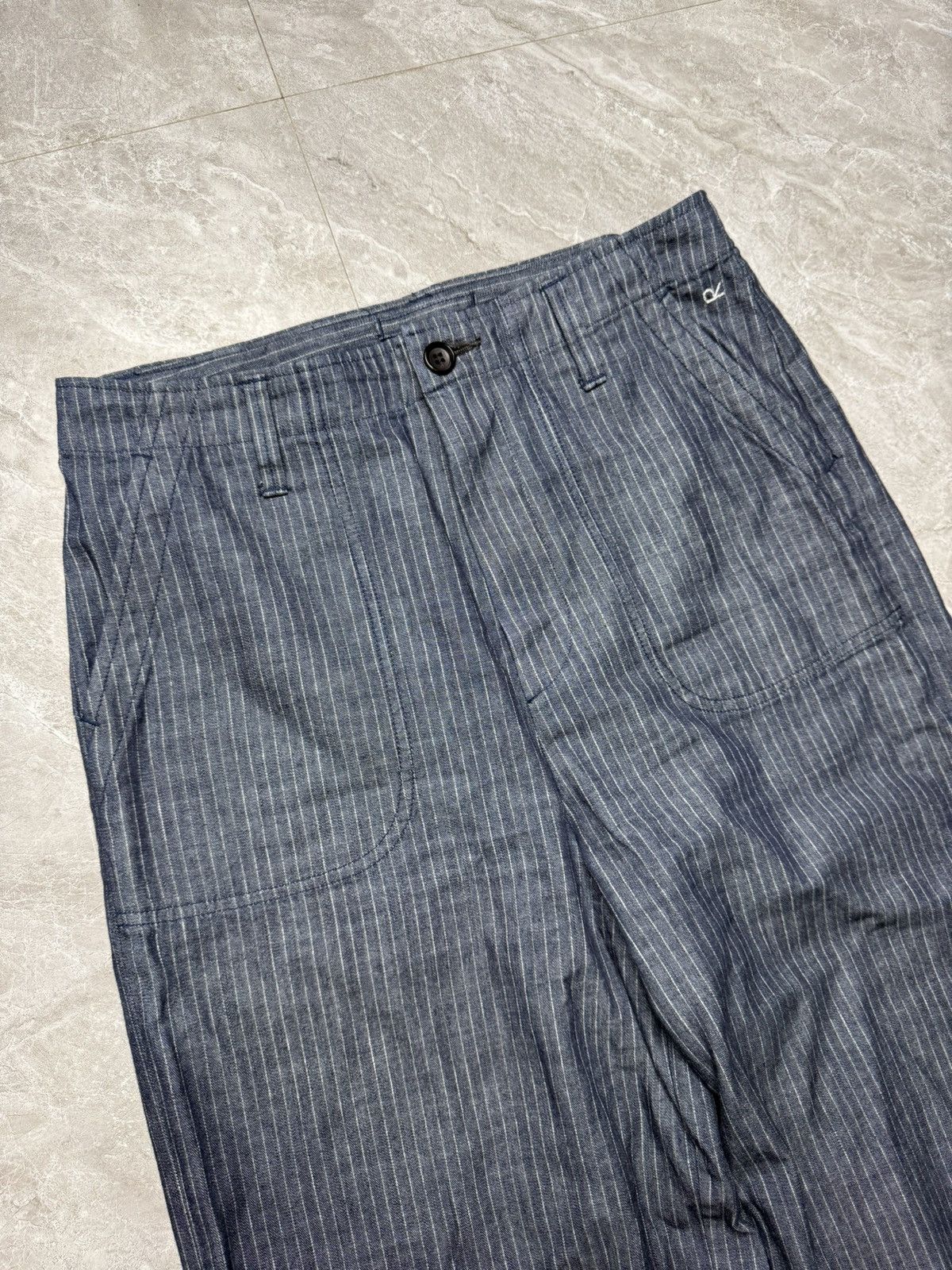 45rpm 45RPM Pinstripe Indigo Jacket & Pants Set Size US 31 - 14 Thumbnail
