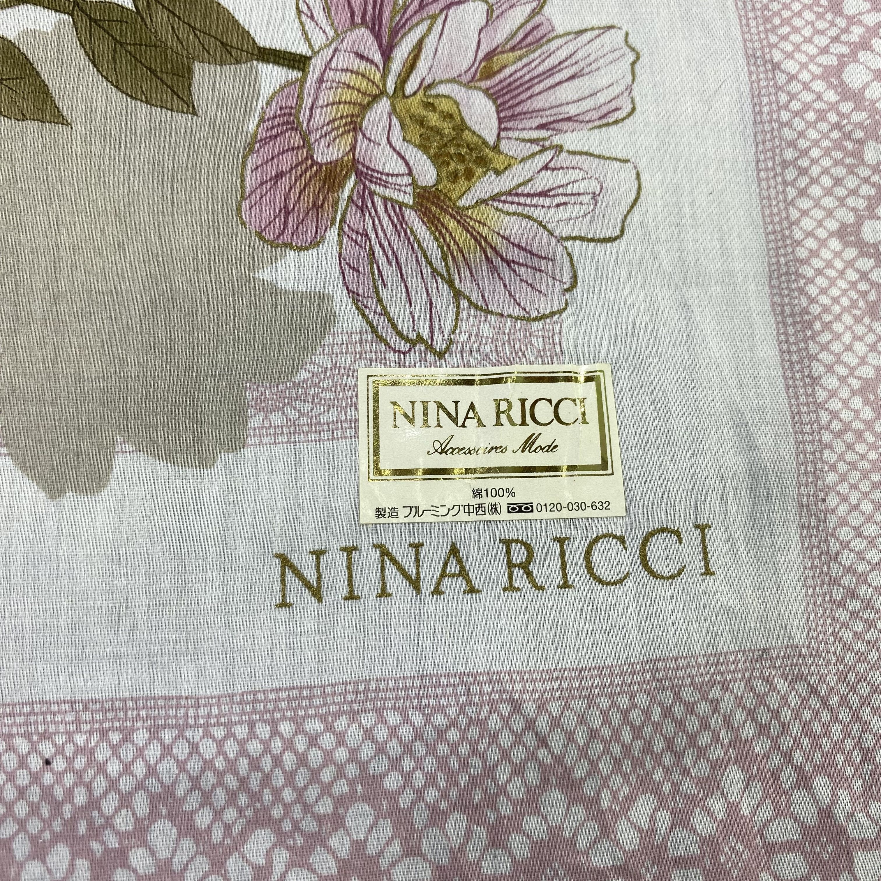 Nina Ricci Nina Ricci Handkerchief Neckerchief Bandana-B1882 Size ONE SIZE - 7 Thumbnail