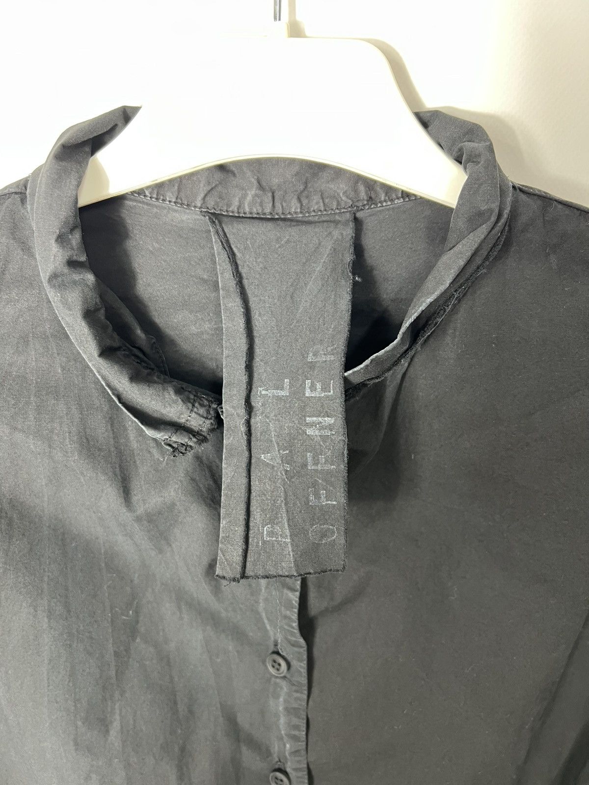 PAL OFFNER Designer Pal Offner Black One Size Shirt Dress Avant Garde Size ONE SIZE - 8 Thumbnail