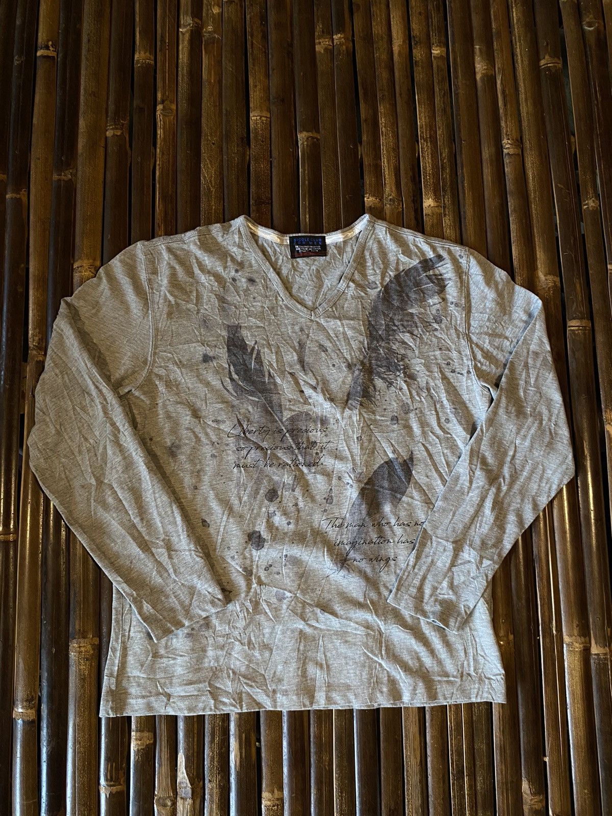 Japanese Brand NICOLE CLUB LONG SLEEVE Size US M / EU 48-50 / 2 - 1 Thumbnail