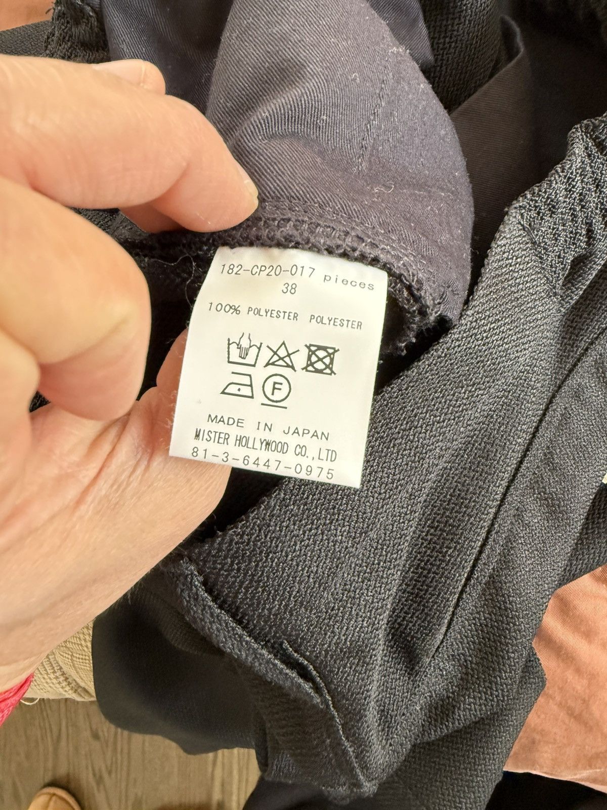 N.Hoolywood N Holywood black pants Size US 30 / EU 46 - 5 Thumbnail