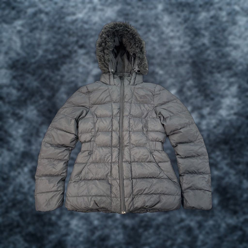 The North Face The North Face Jacket Bomber Hooded Down Puffer 550 Goose Down Black S Womens Regular Zip Logo Quilted Classic Outdoor Ski Size S / US 4 / IT 40 - 1 Thumbnail