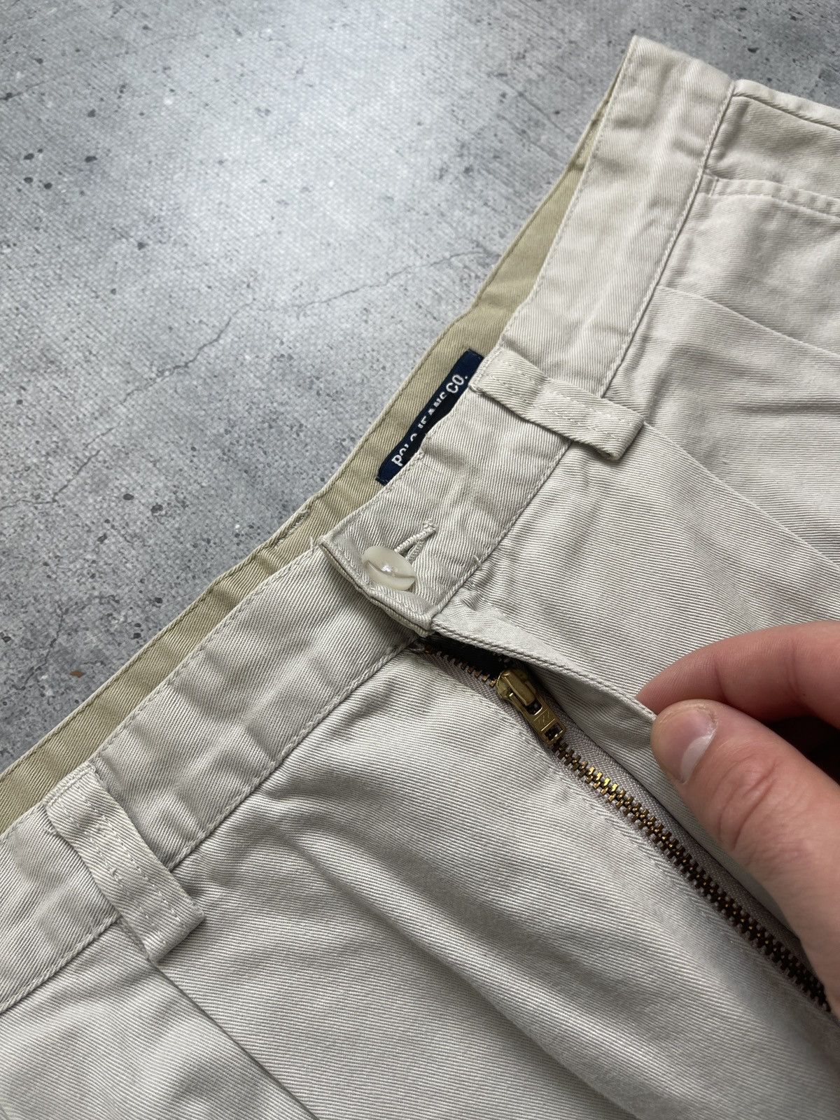 Polo Ralph Lauren × Vintage Vintage 90s Polo Ralph Lauren Chino Shorts/ Made In USA/ 34W Size US 34 / EU 50 - 6 Thumbnail
