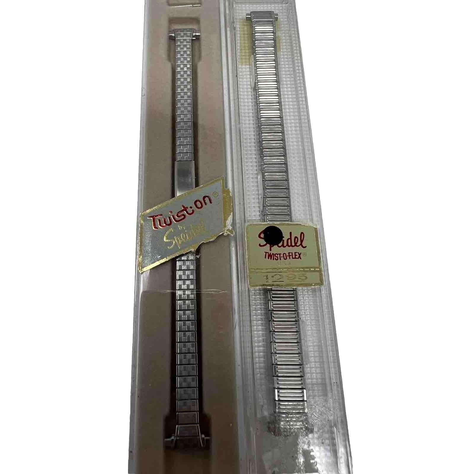 The Unbranded Brand Lot of 2 Vintage Speidel Twist-O-Flex Watch Bands NOS Size ONE SIZE - 2 Thumbnail