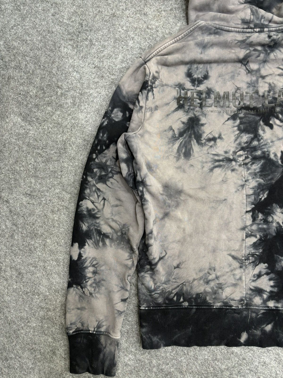 Helmut Lang Archival 2018 AW Helmut Lang Tye Dye Hoodie F573 Size US M / EU 48-50 / 2 - 9 Thumbnail