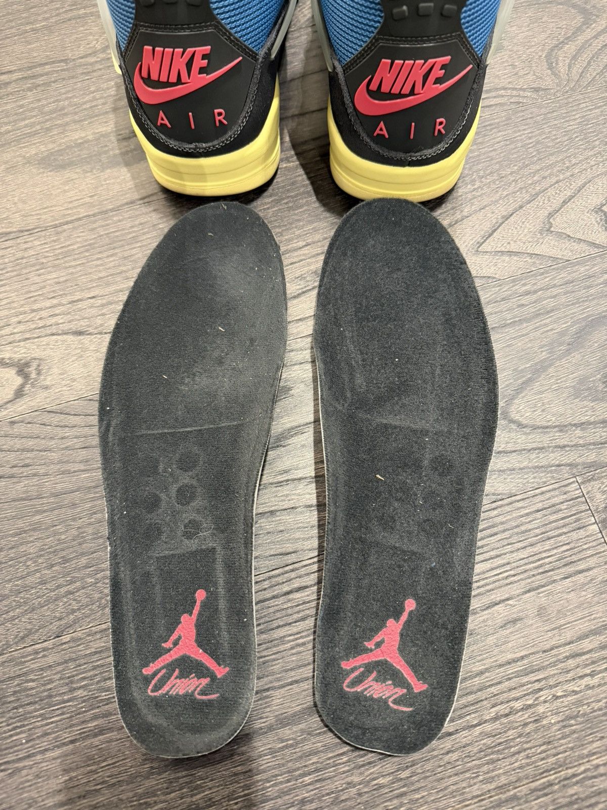 Jordan Brand × Union LA Jordan 4 x Union Retro Off Noir Size US 9 / EU 42 - 4 Thumbnail