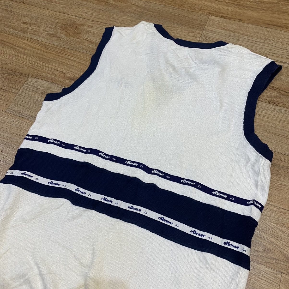 Ellesse 1990s Ellesse Vest Knitwear Size US L / EU 52-54 / 3 - 7 Thumbnail