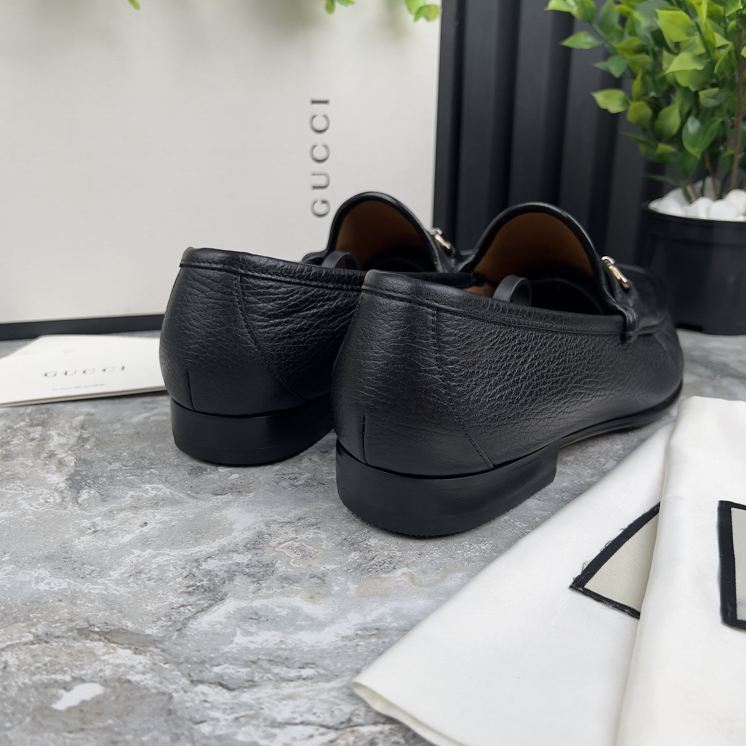 Gucci Gucci 1955 Horsebit Loafers Grain Leather Size US 8.5 / EU 41-42 - 6 Thumbnail