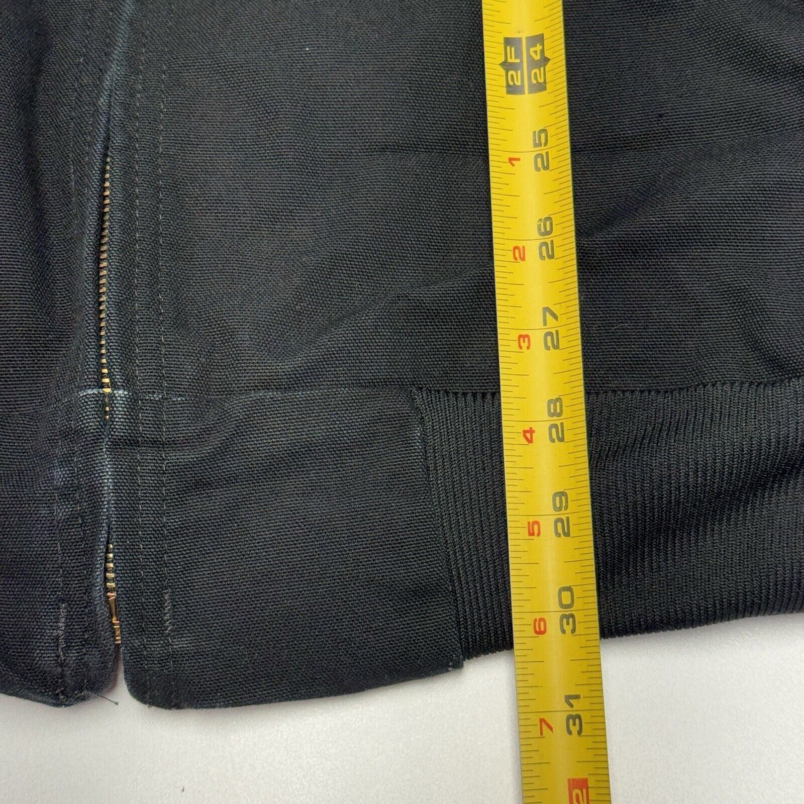 Carhartt Vintage Carhartt J131 Jacket Mens XL Tall Black Full Zip The Size US XL / EU 56 / 4 - 11 Thumbnail