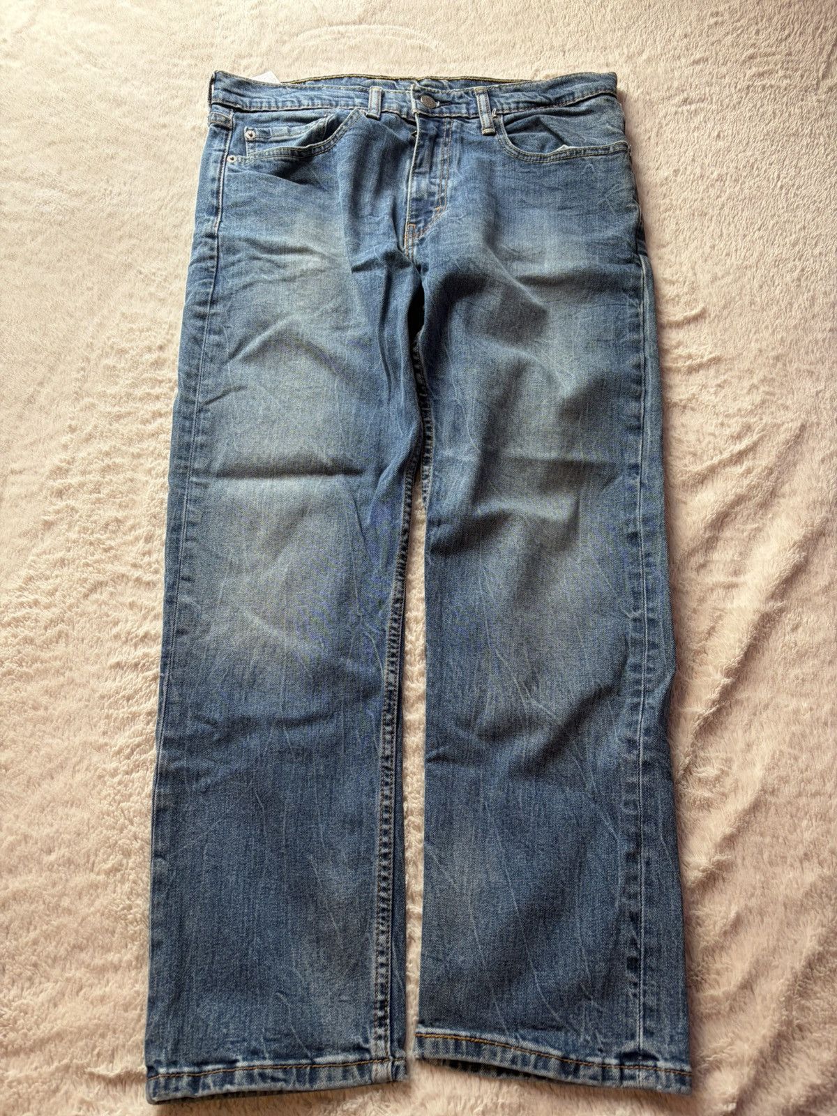 Levi's Levi's blue denim slim jeans Size US 34 / EU 50 - 1 Thumbnail