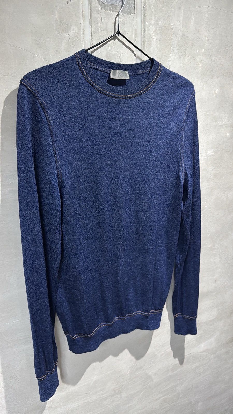 Dior AW 2008 Dior Homme Kris Van Assche Virgin Wool Knit Crewneck Size US S / EU 44-46 / 1 - 2 Thumbnail