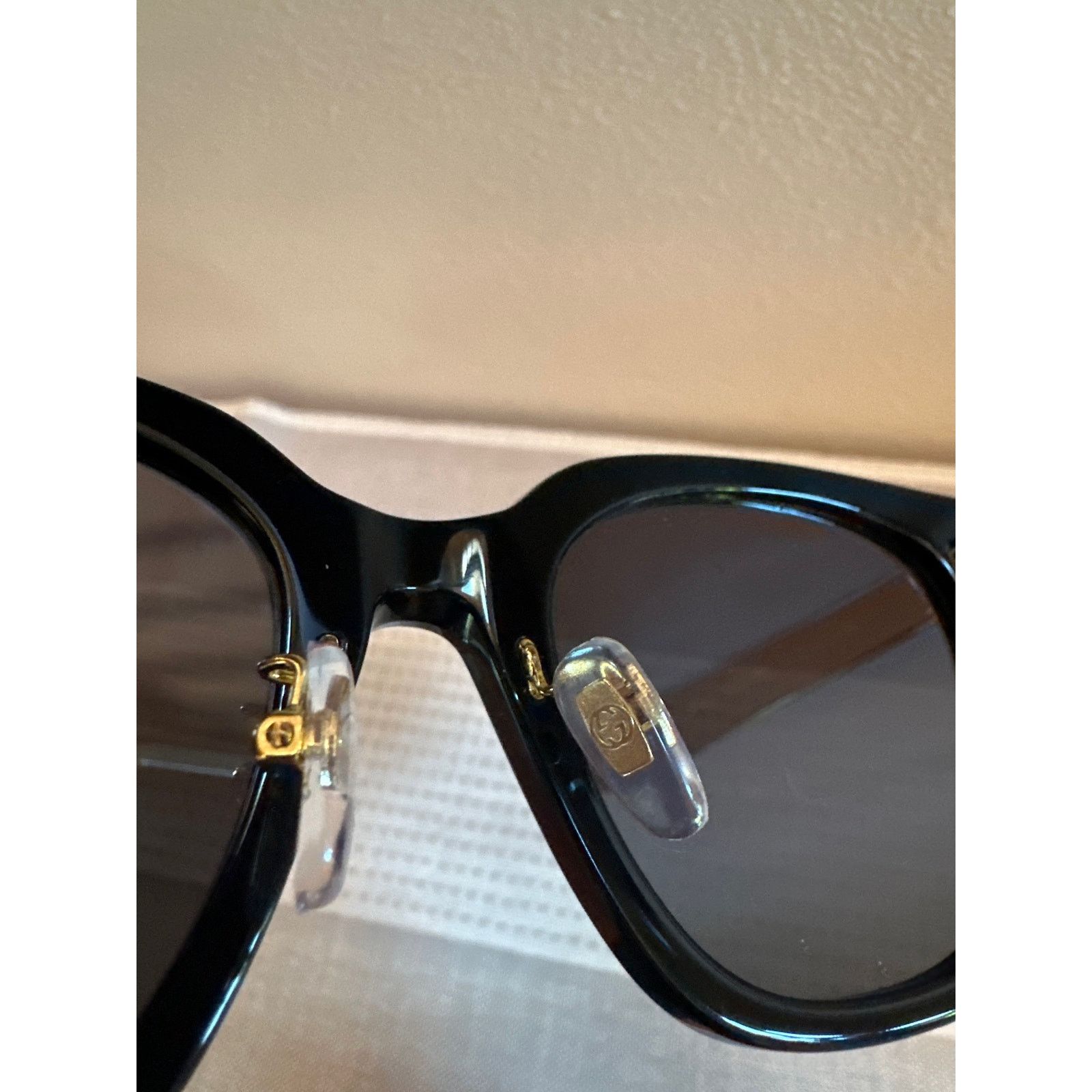 Gucci Gucci GG1000SK Black logo Square Sunglasses NEW! Size ONE SIZE - 5 Thumbnail