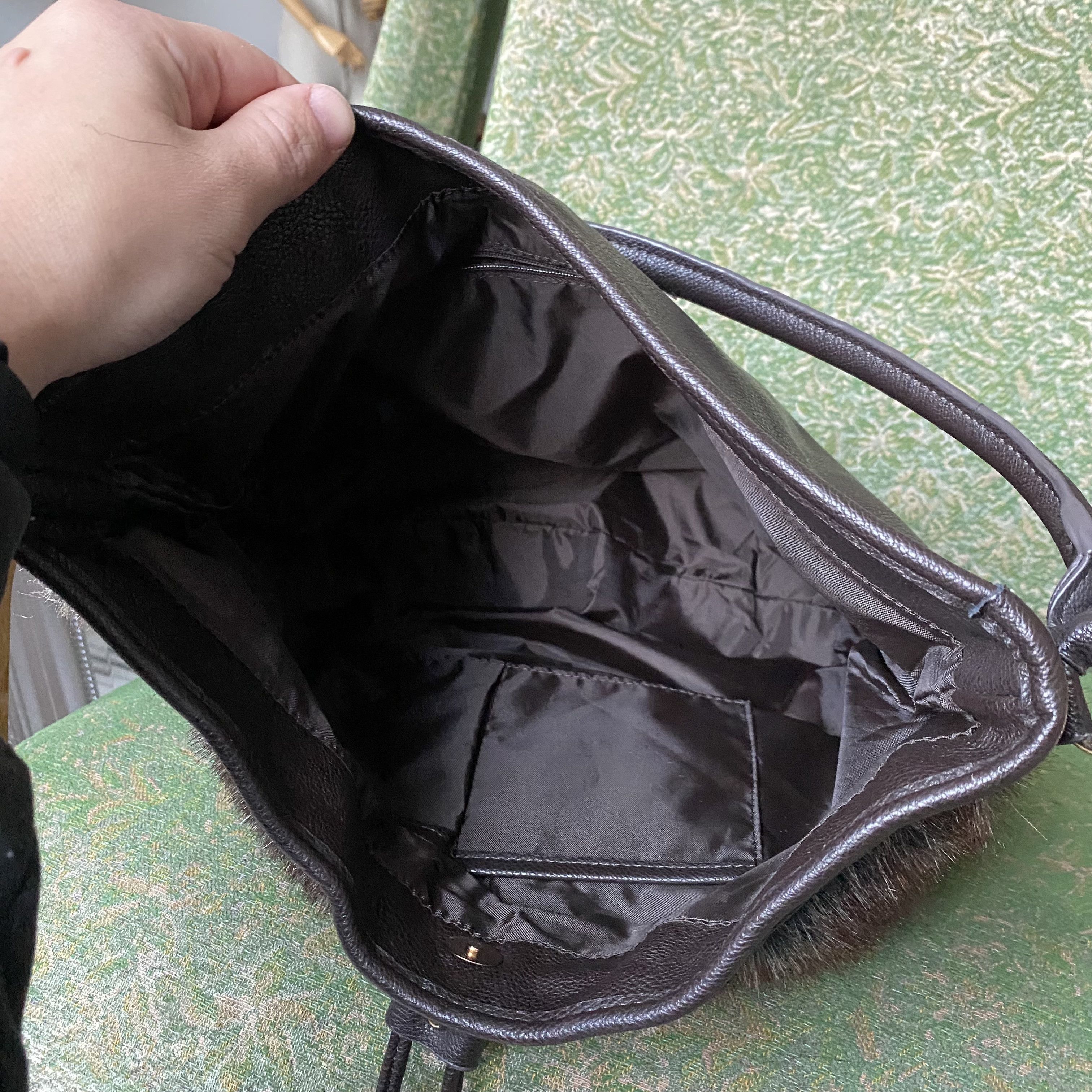 If Six Was Nine Vintage Y2K Fluffy Faux Fur Bags 2000s Avant-garde Size ONE SIZE - 7 Thumbnail