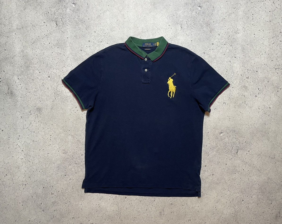 Polo Ralph Lauren Vintage Polo T-Shirt Polo Ralph Lauren Big Pony Y2K PRL Size US XL / EU 56 / 4 - 1 Thumbnail