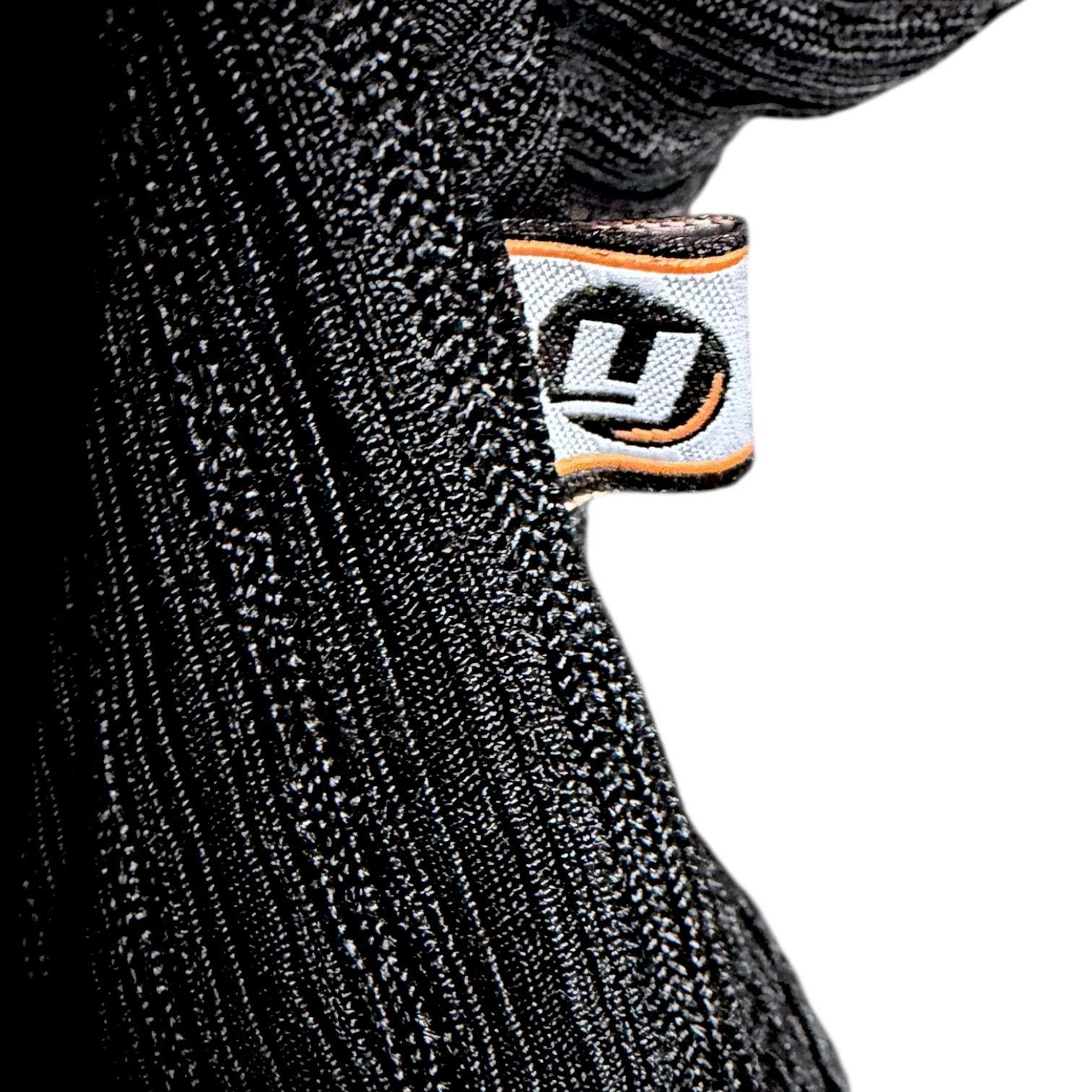 Young And Reckless Vintage 2000s Y2K YMLA Ribbed Texture Black Polo Shirt L Size US L / EU 52-54 / 3 - 4 Thumbnail