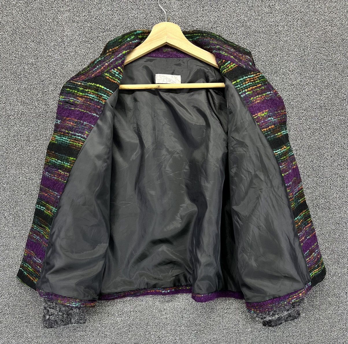 Japanese Brand Vintage Akawe Japanese Luxury Style Wool Cardigan Jacket Size M / US 6-8 / IT 42-44 - 5 Thumbnail
