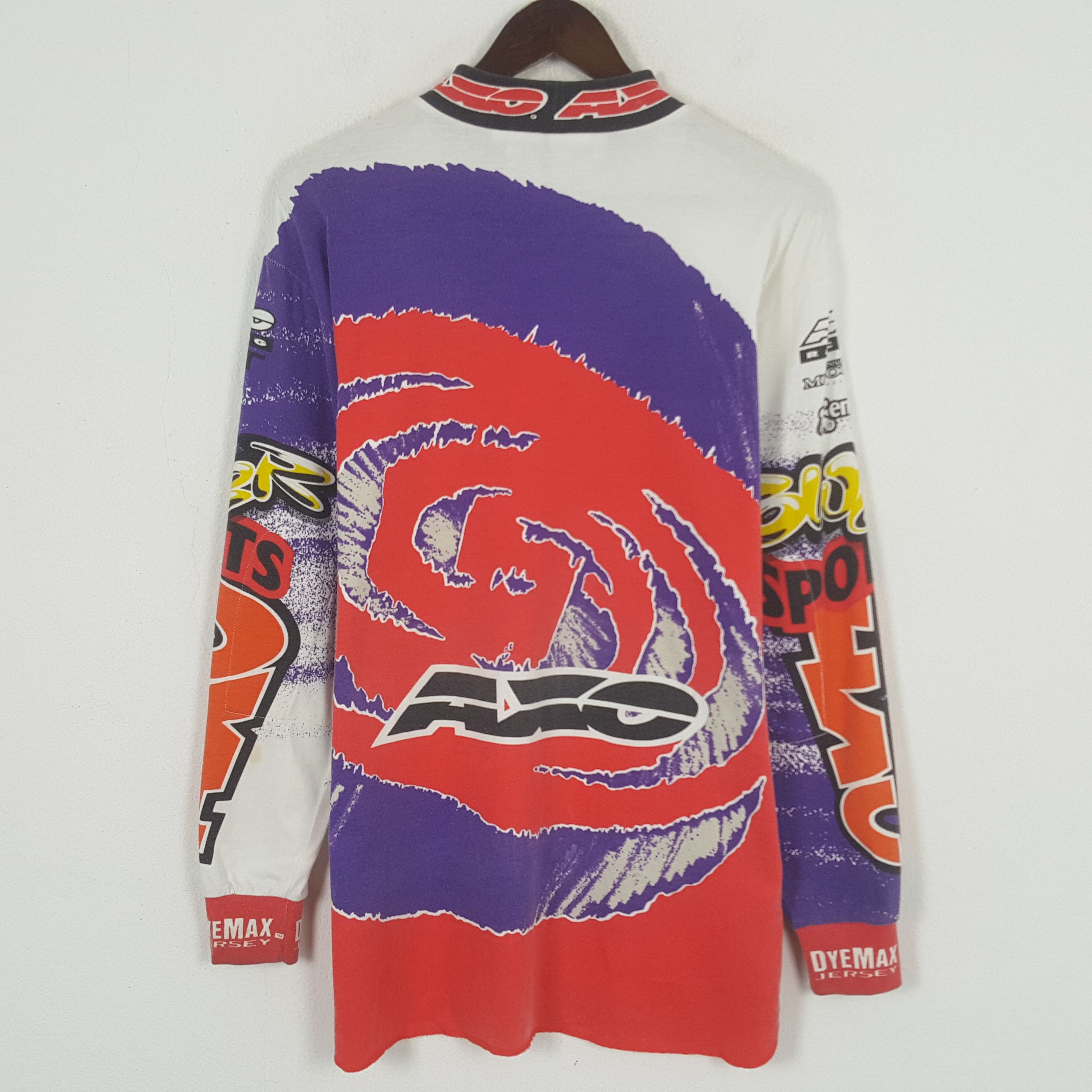 Sports Specialties × Vintage Vintage Axo Power Sports Motocross Tshirt Size US L / EU 52-54 / 3 - 3 Thumbnail