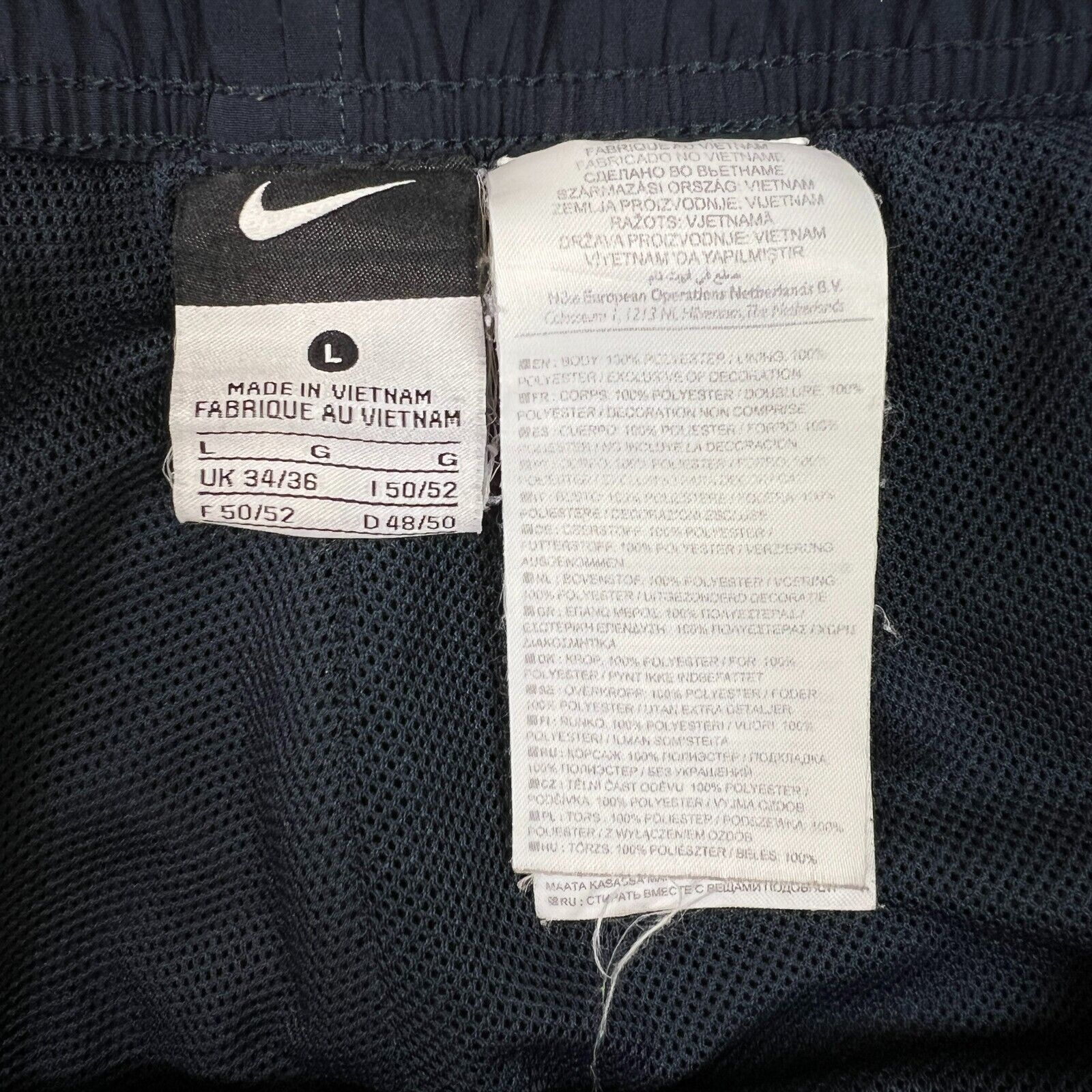 Nike × Vintage Nike Sportswear Track Pants Swoosh Athletic Comfort Jogger Size US 34 / EU 50 - 8 Thumbnail