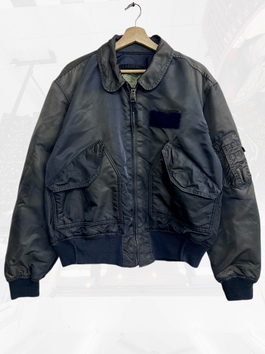 Alpha Industries × Vintage Alpha Industries CWU 45 Rare Bomber