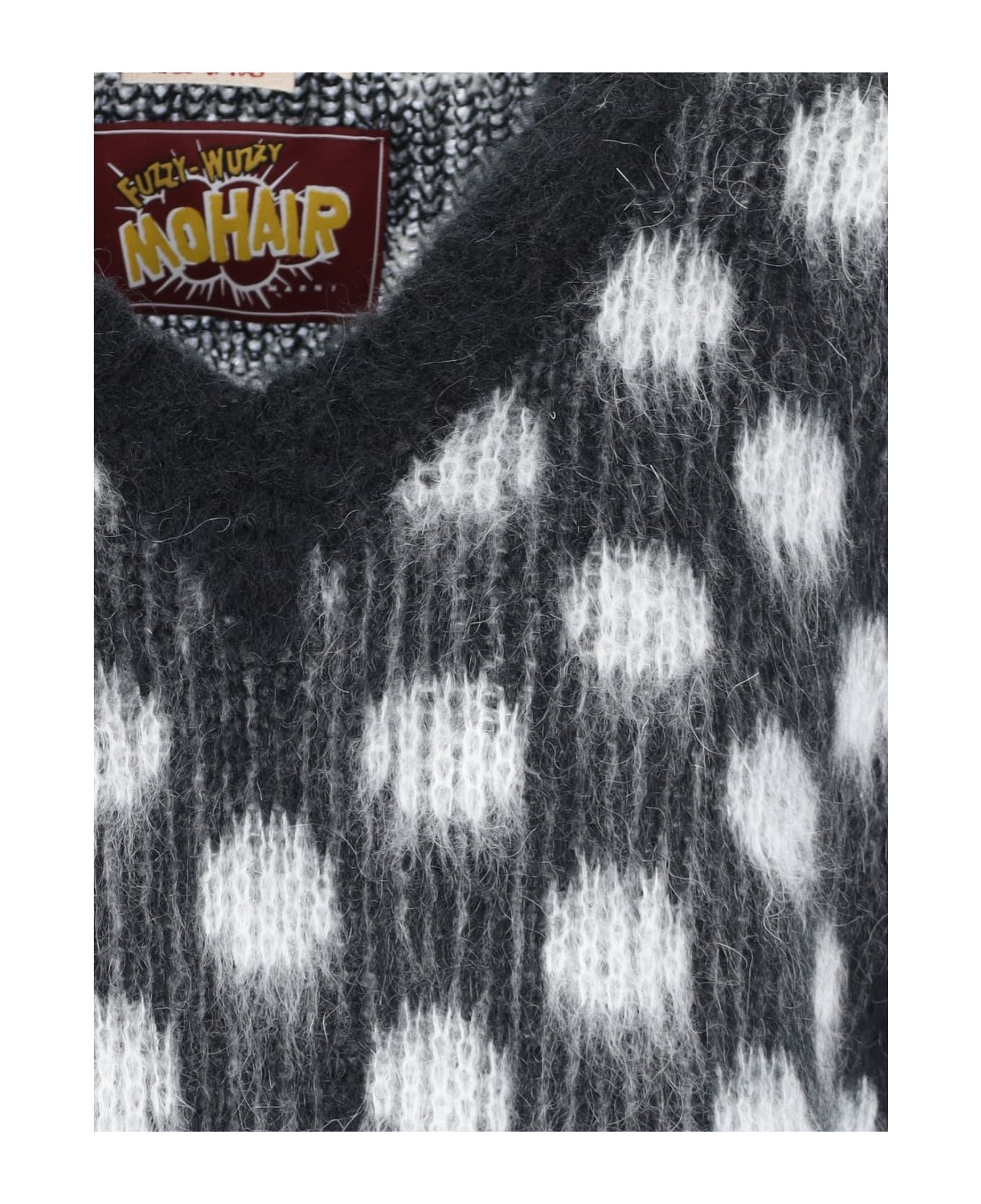 Marni o1y1125 Sleeveless Sweater in Black/White Size L / US 10 / IT 46 - 3 Thumbnail