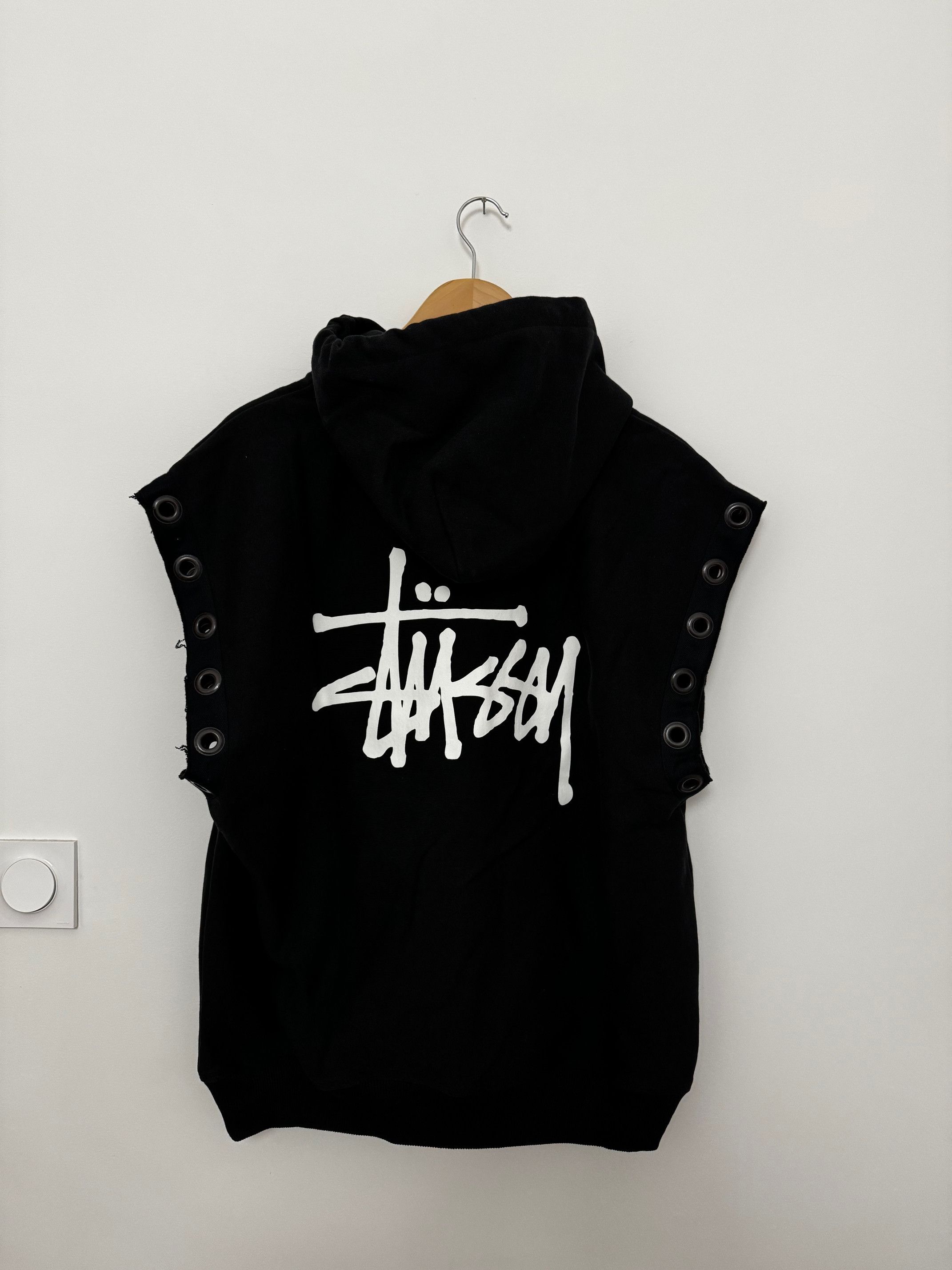 Junya Watanabe JUNYA WATANABE MAN EYE X STÜSSY HOODED VEST BLACK Size US M / EU 48-50 / 2 - 4 Thumbnail
