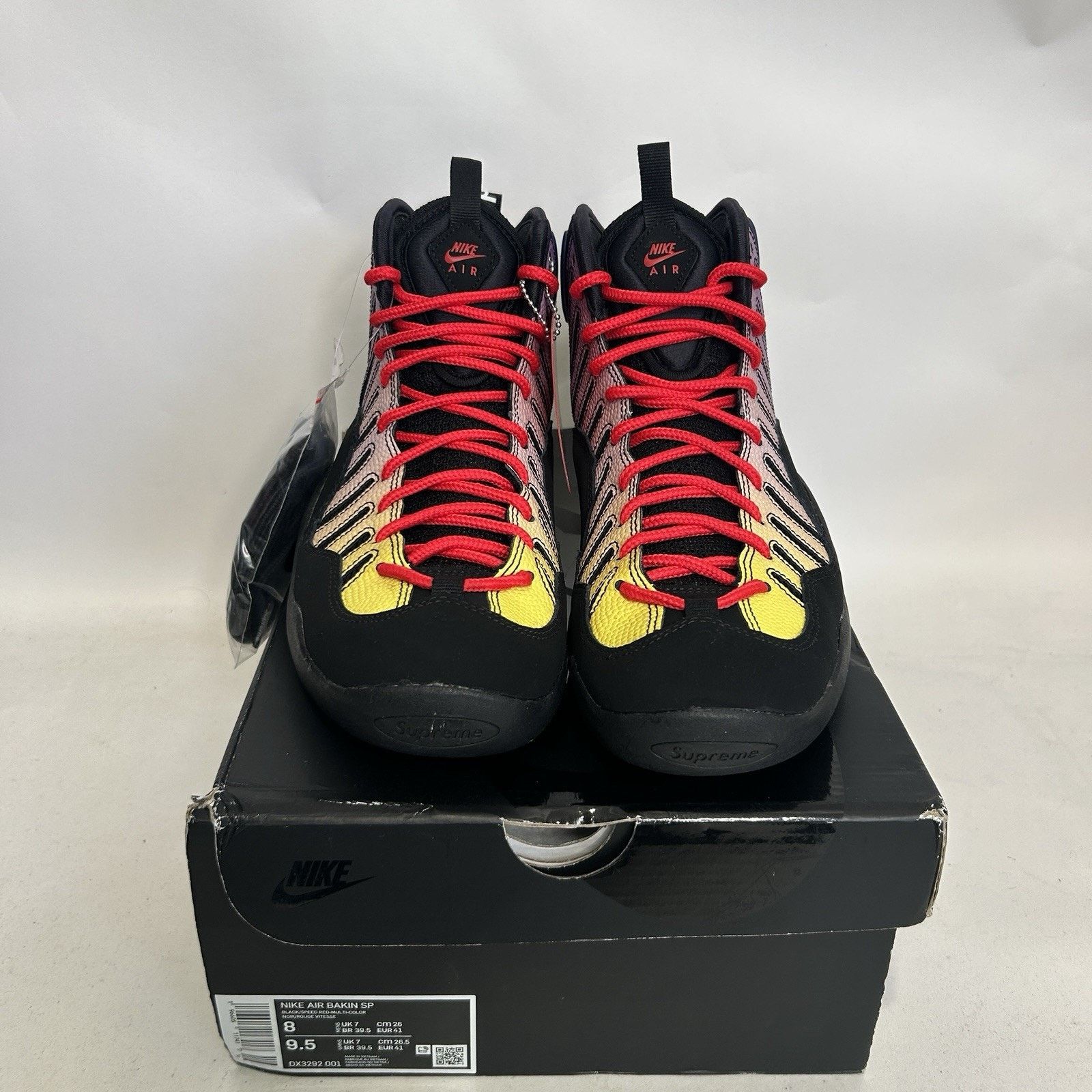Nike Nike X Supreme Air Bakin SP “Black Gradient” DX3292-001 Size US 8 / EU 41 - 2 Thumbnail