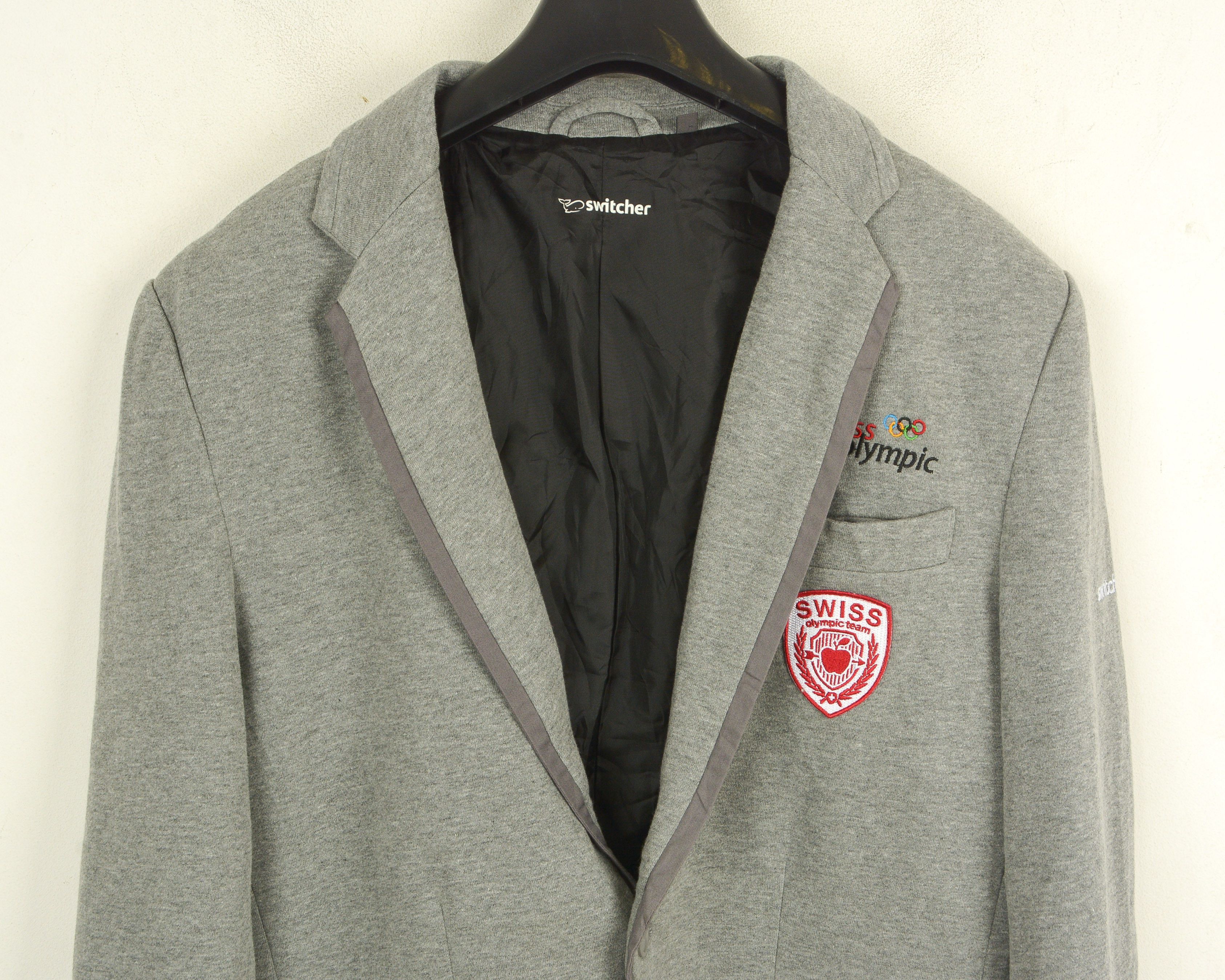 Other Switcher Switzerland Men L Blazer LONDON OLYMPICS 2012 Size US L / EU 52-54 / 3 - 2 Thumbnail