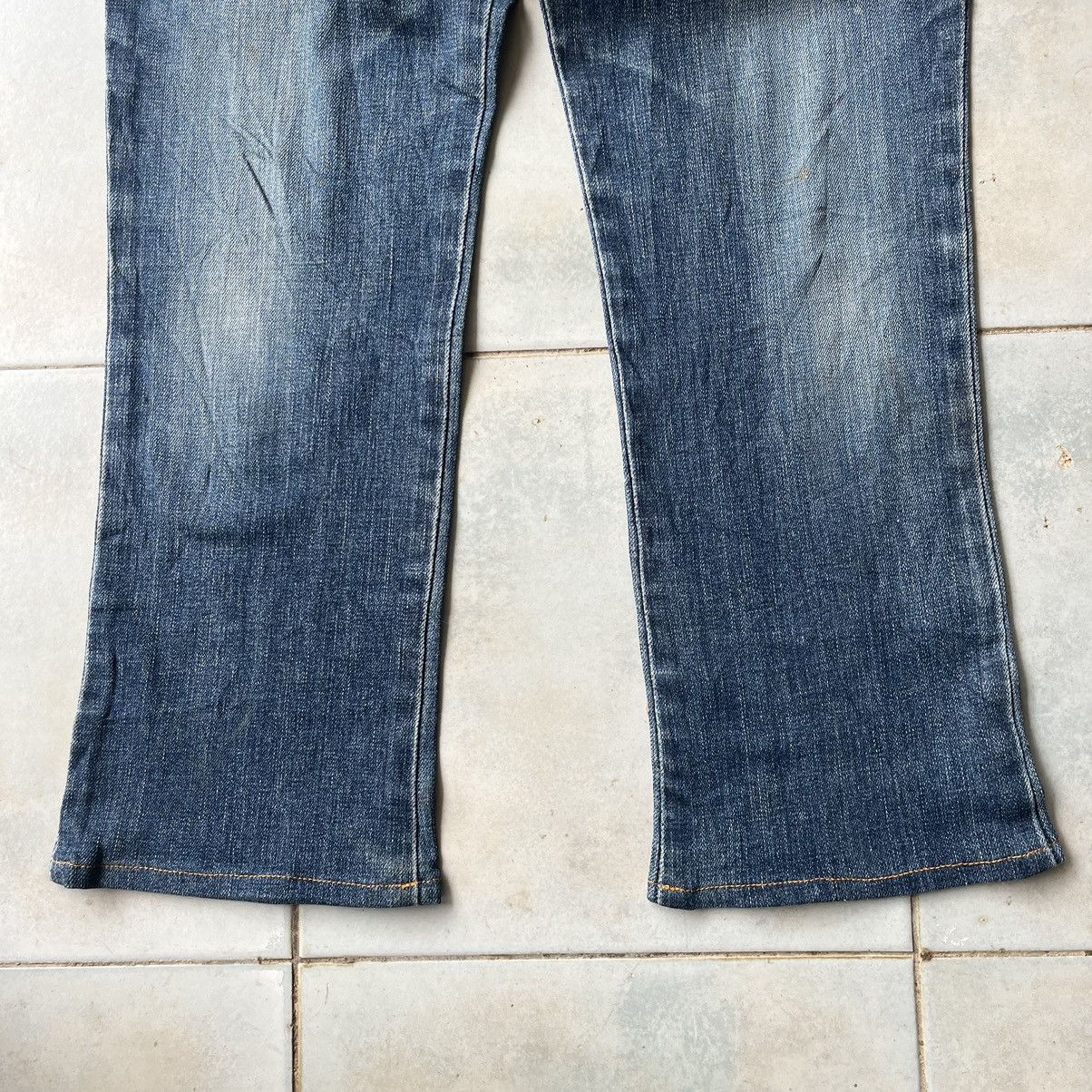 Edwin Vintage Something By Edwin Ankle Cut Jeans Size 30" / US 8 / IT 44 - 7 Thumbnail