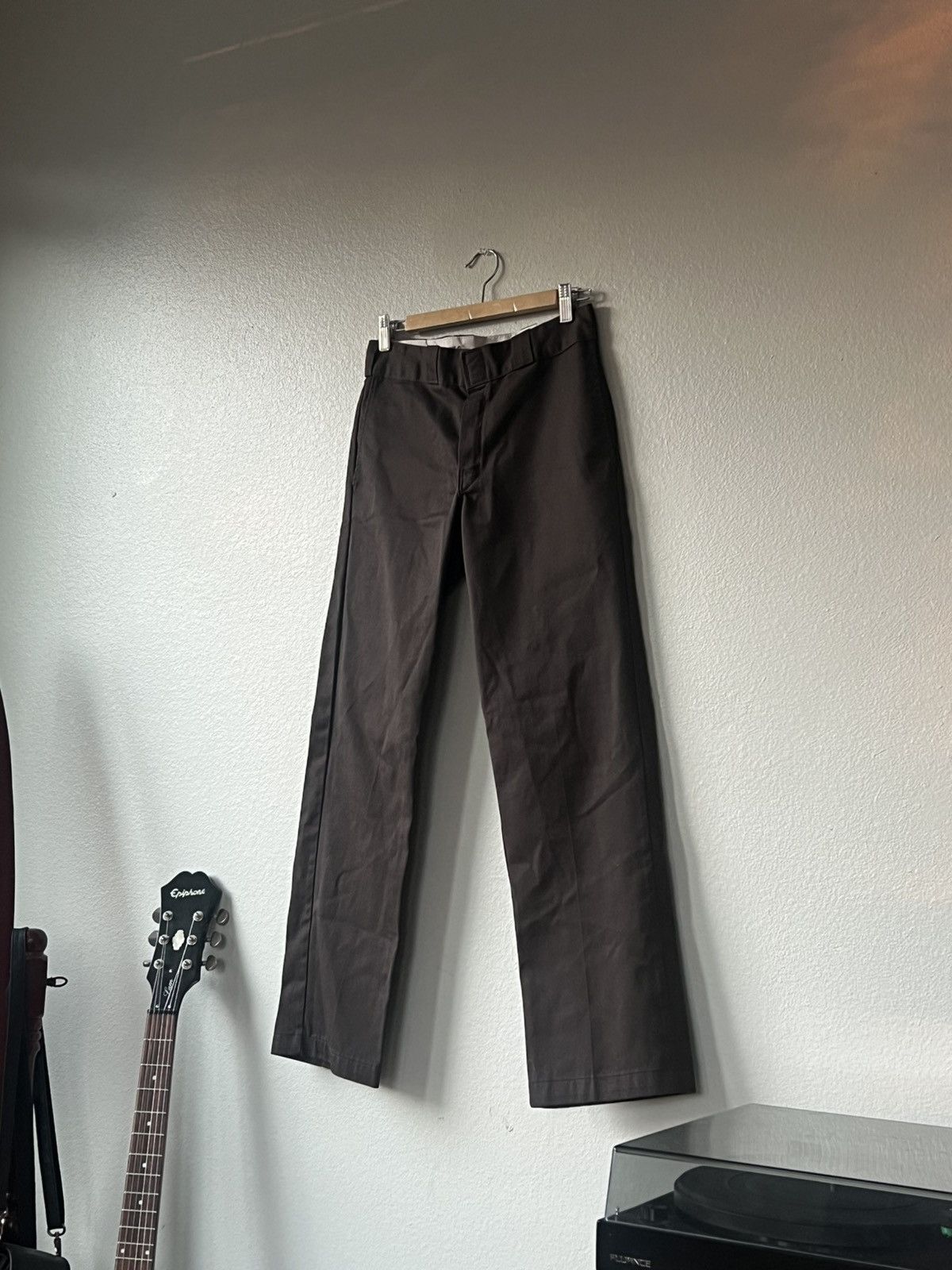 Dickies Dark Brown Straight Legged Dickies Size US 29 - 1 Thumbnail