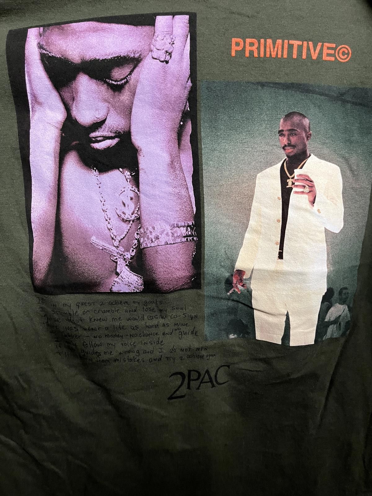 Primitive T-shirt 2pac x Primitive Skateboards Collab Tupac Shirt - L Size US L / EU 52-54 / 3 - 5 Thumbnail