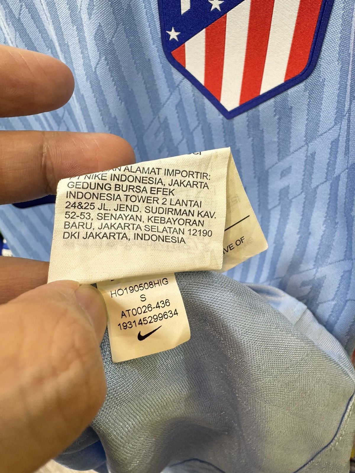 Nike Atletico Madrid 19/20 3rd away shirt #7 Joao felix Size US S / EU 44-46 / 1 - 11 Thumbnail