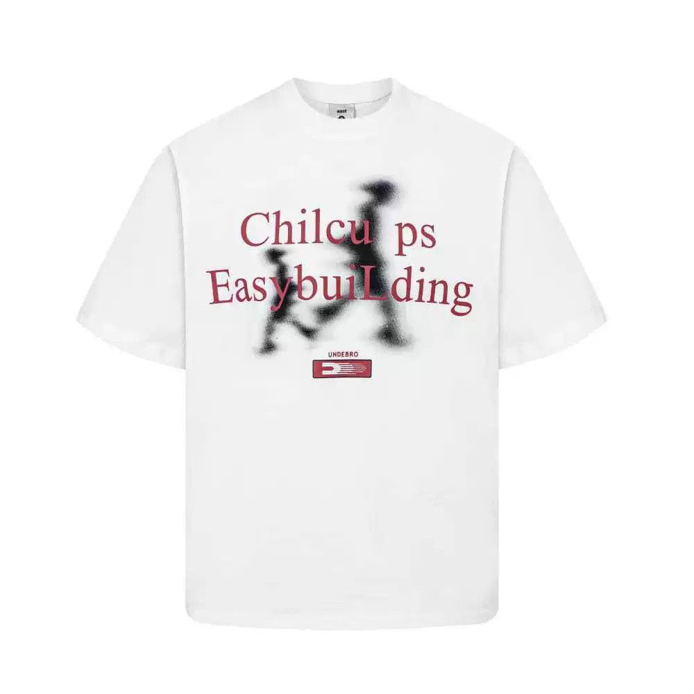 Vintage Hip-hop men's loose casual silhouette print T-shirt Size US M / EU 48-50 / 2 - 1 Thumbnail