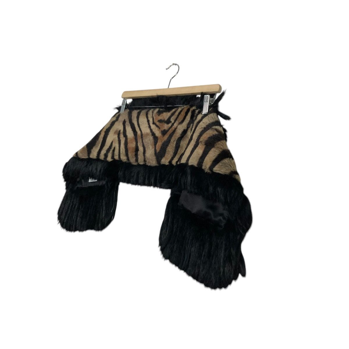 Vintage 🔥VINTAGE SCARFT MINK FUR SALVATORE FERRAGAMO MADE IN ITALY Size ONE SIZE - 3 Thumbnail