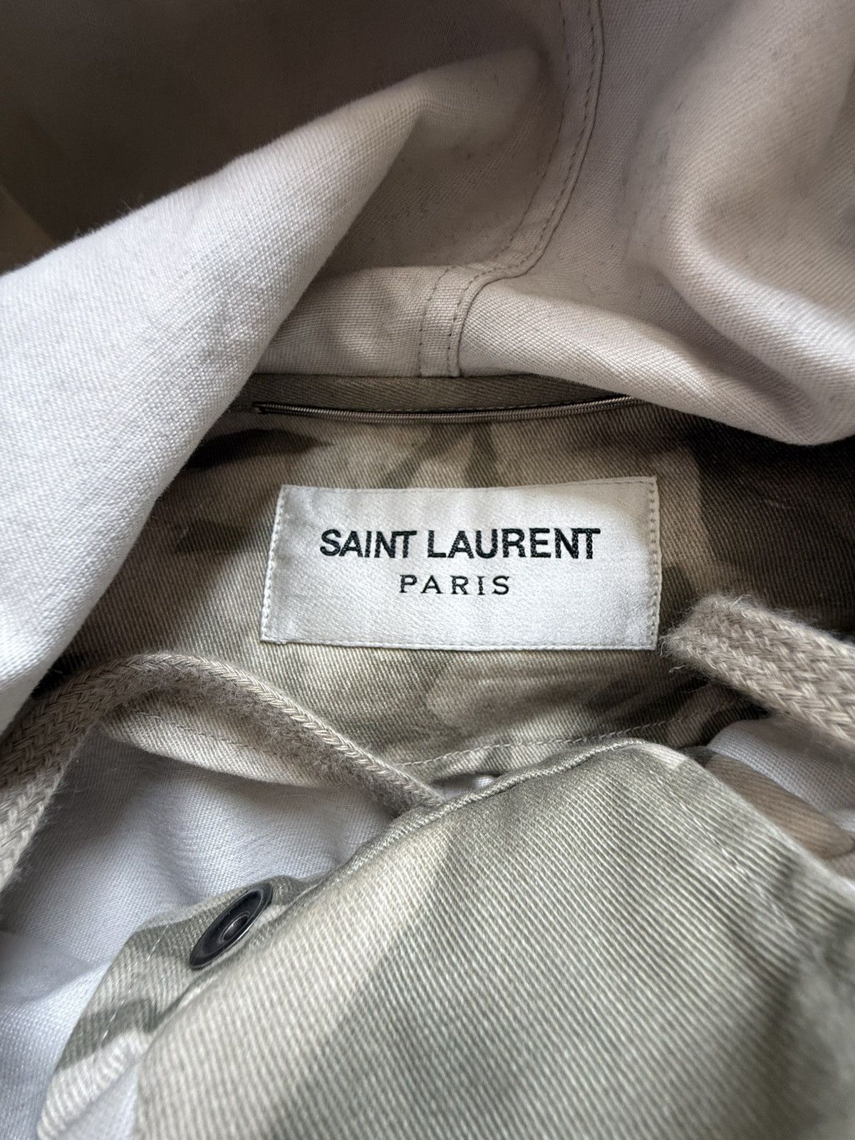 Saint Laurent Paris SS21 Saint Laurent palm tree parka jacket rocket 50 grail Size US M / EU 48-50 / 2 - 22 Thumbnail