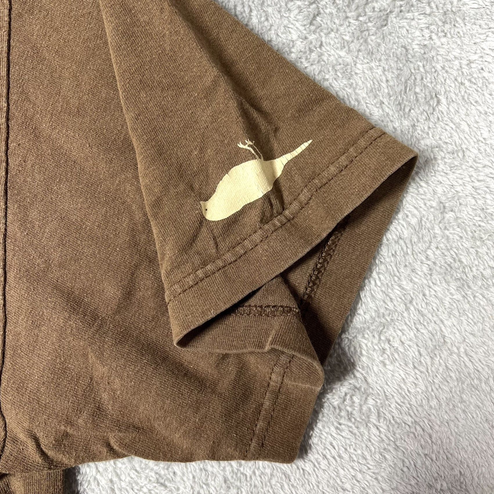 Vintage VINTAGE Atticus T-Shirt Mens XL Brown Crew Neck Short Sleeve Blink-182 Y2K Mischief Music Mayhem Punk Logo Adult Mens Size US XL / EU 56 / 4 - 3 Thumbnail