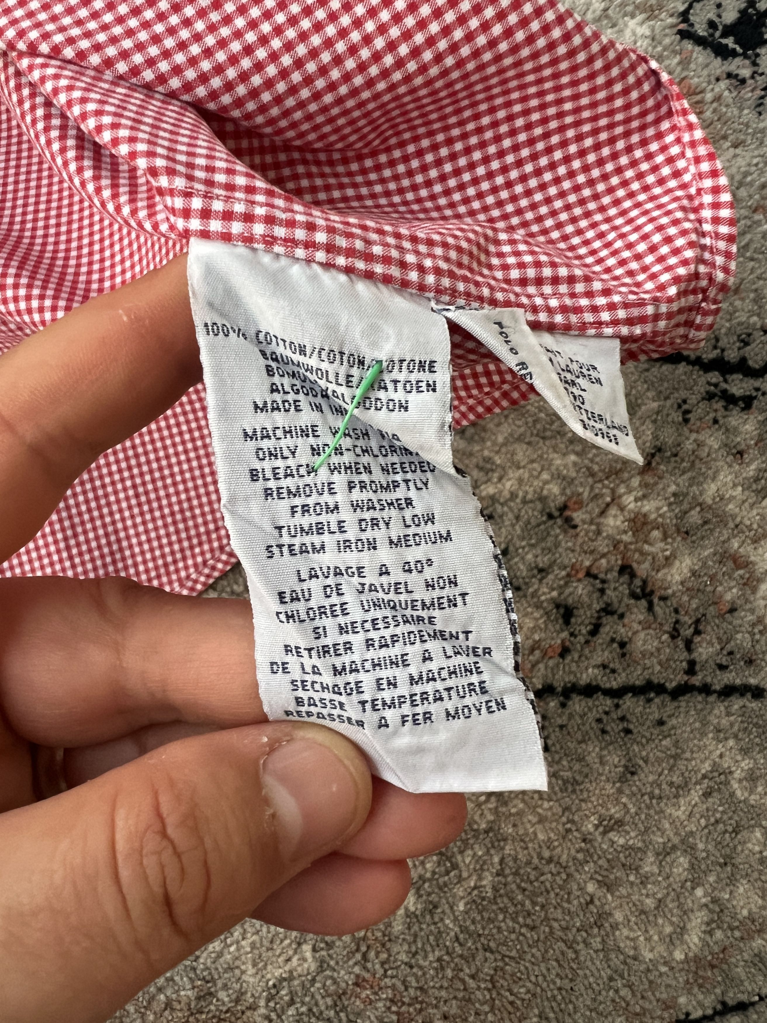 Polo Ralph Lauren Polo Ralph Lauren Vintage Shirt Size US XXL / EU 58 / 5 - 4 Thumbnail