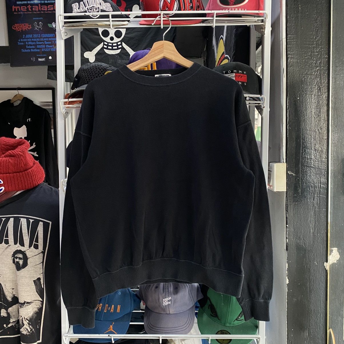 Japanese Brand × Michiko Koshino London × Vintage Michiko London Koshino Popeye Hand Spinach Sweatshirts Size US M / EU 48-50 / 2 - 2 Thumbnail