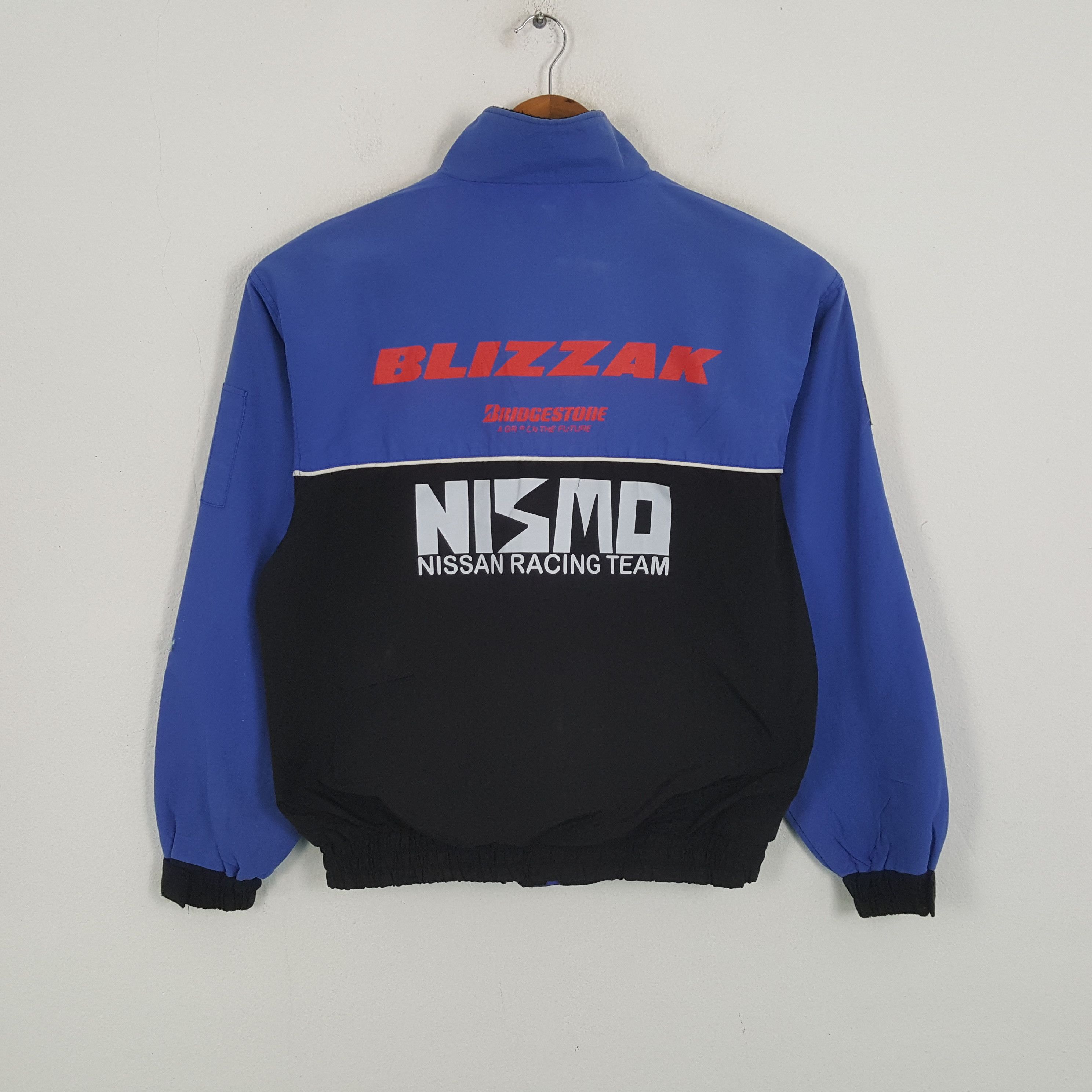 Vintage Vintage BRIDGESTONE NISMO NISSAN RACING TEAM Custom Jacket Size US L / EU 52-54 / 3 - 1 Thumbnail