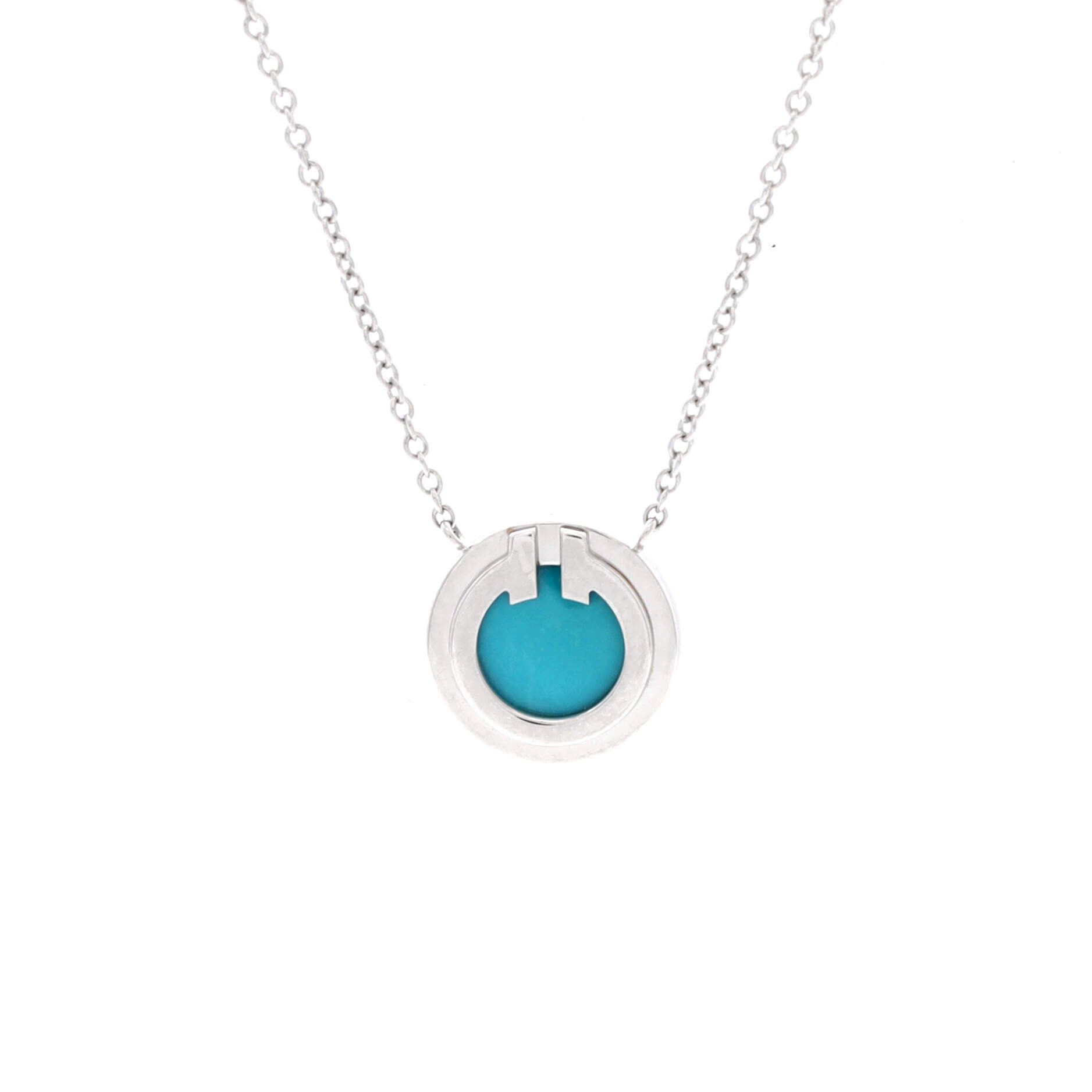 Tiffany & Co. T Circle Pendant Necklace Size ONE SIZE - 1 Thumbnail