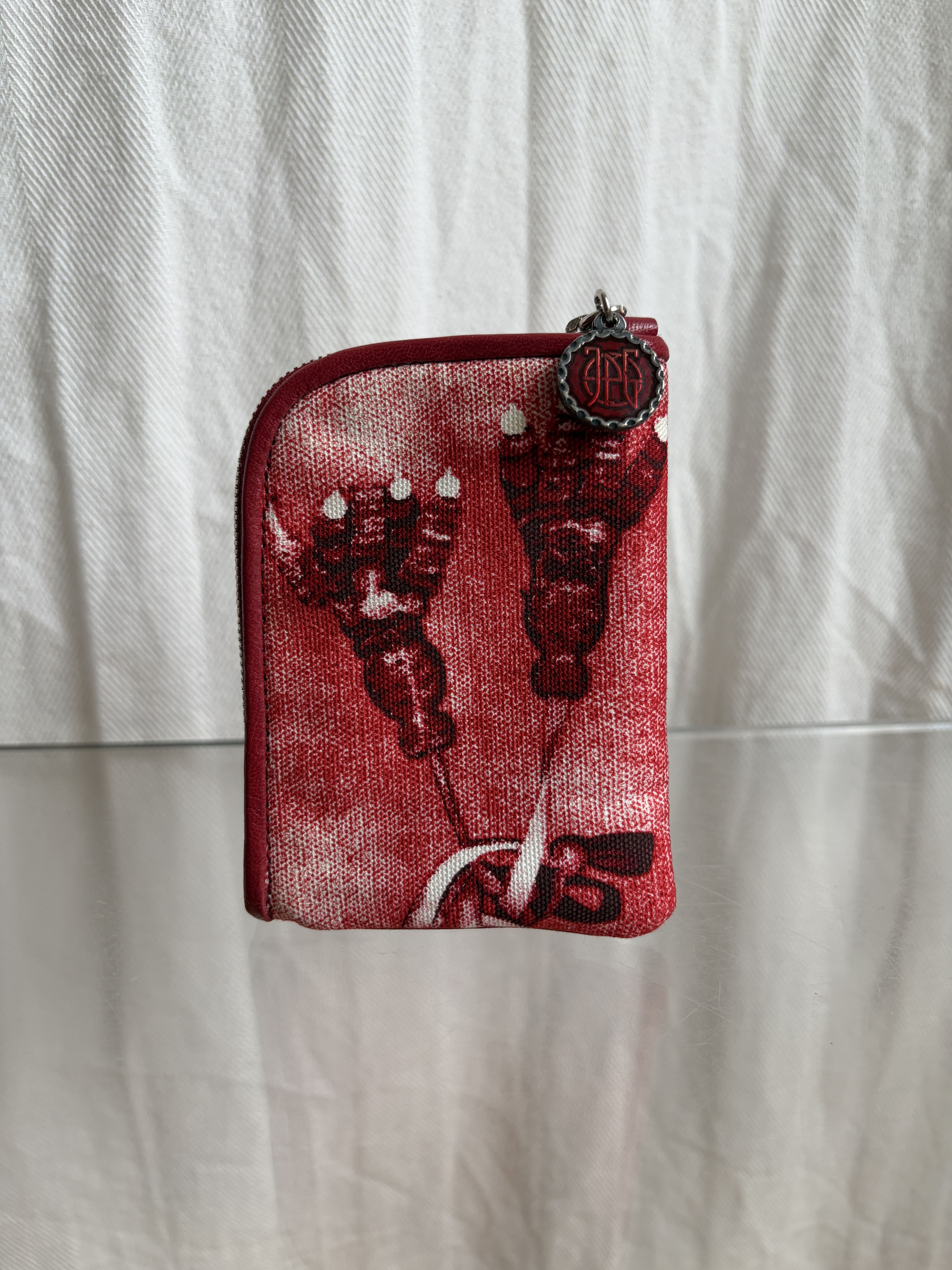 Jean Paul Gaultier 90s Pom Pom Canvas Wallet Size ONE SIZE - 4 Thumbnail