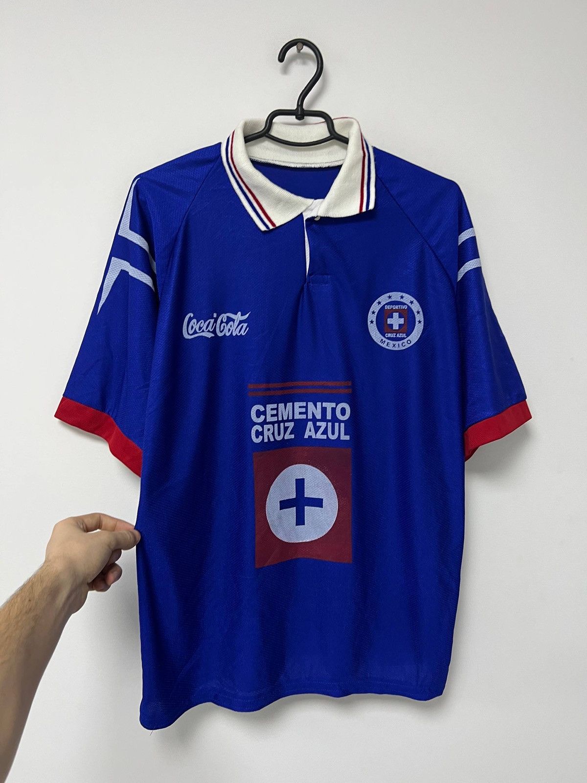 Umbro Vintage 90's Mexico Deportivo Cruz Azul Jersey Football XL Size US XL / EU 56 / 4 - 1 Thumbnail