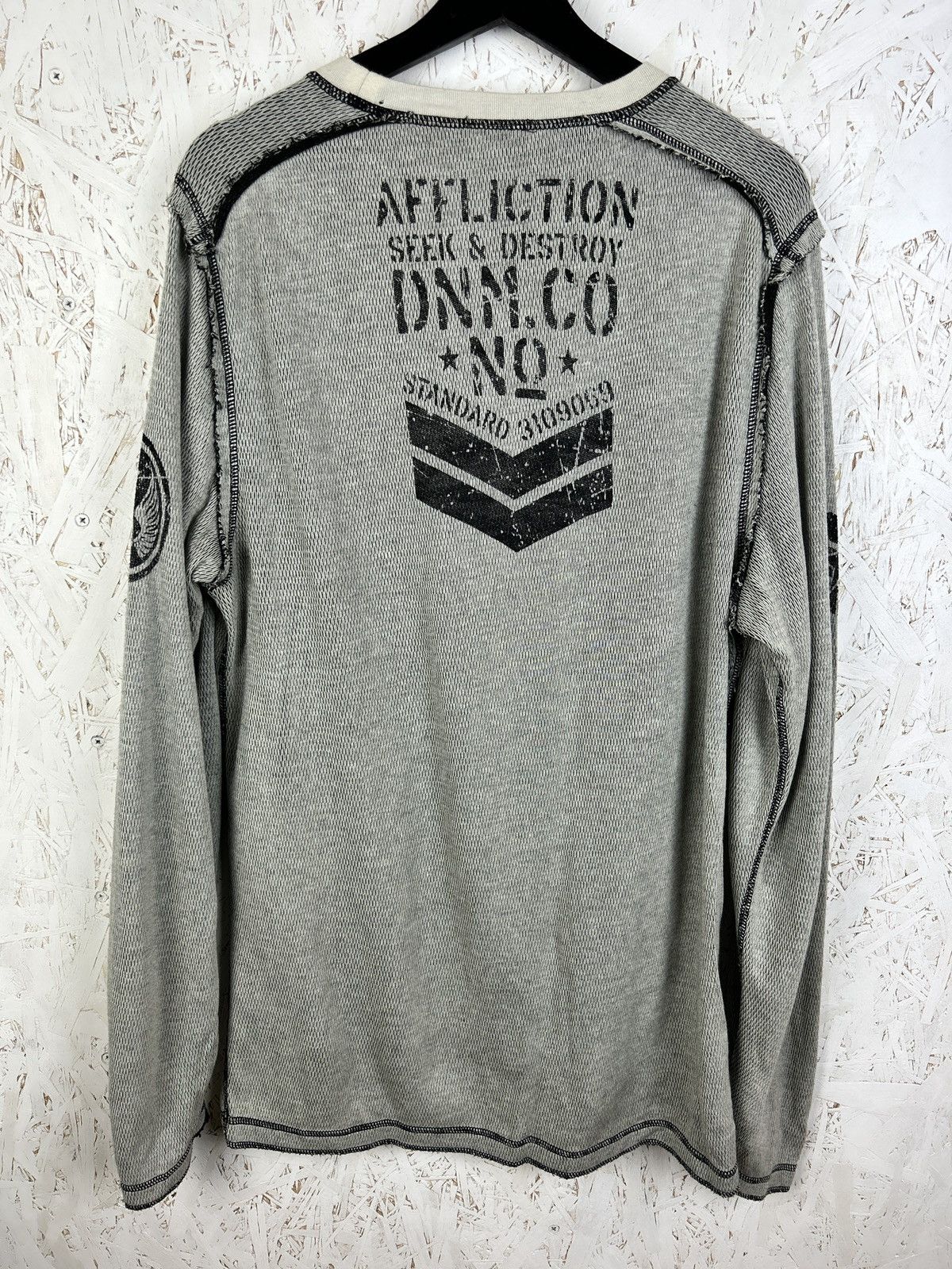 Affliction Reversible Thermal Affliction Y2K Vintage Tattoo Long Sleeve Size US XL / EU 56 / 4 - 8 Thumbnail