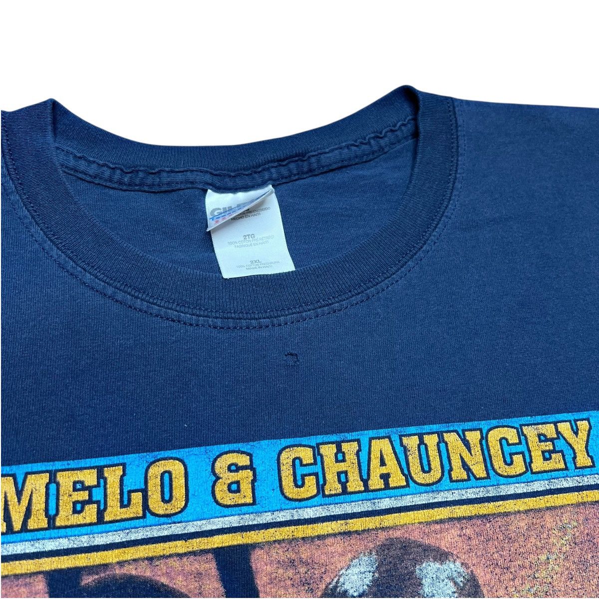NBA 2009 Denver Nuggets Playoffs Carmelo Chauncey Wolverine Tee Size US XXL / EU 58 / 5 - 3 Thumbnail