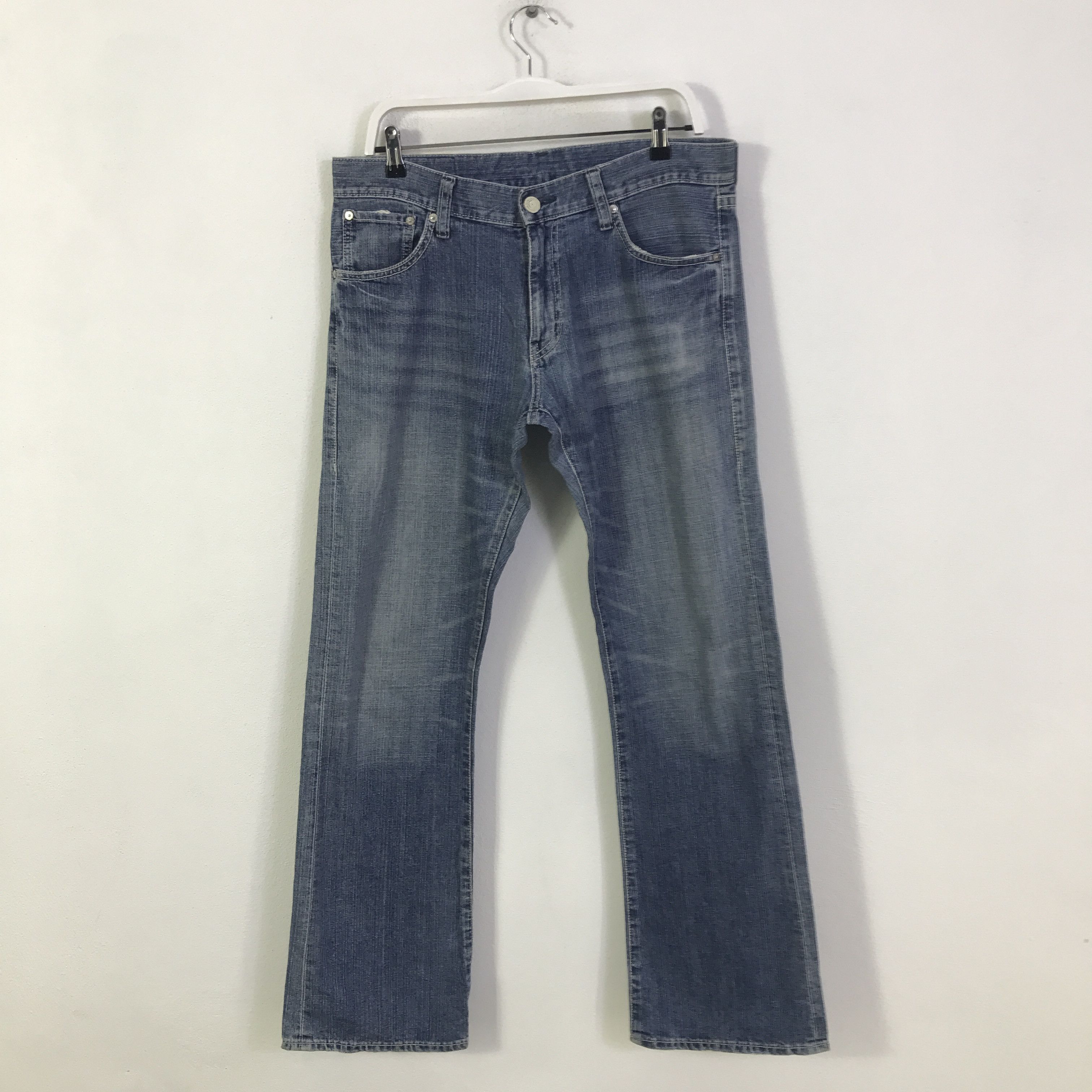 Uniqlo japanese uniqlo denim denim jeans K118B21 Size US 32 / EU 48 - 1 Thumbnail